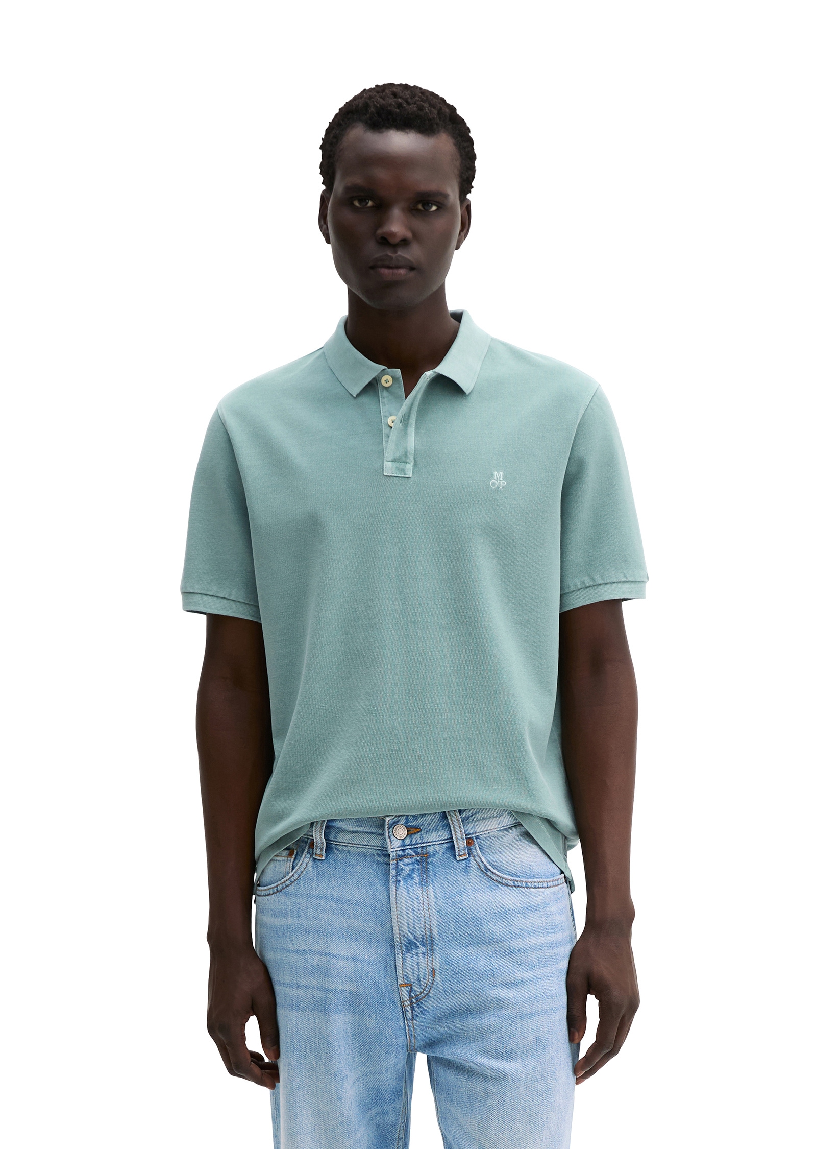 Marc OPolo Poloshirt "aus Bio-Baumwolle"