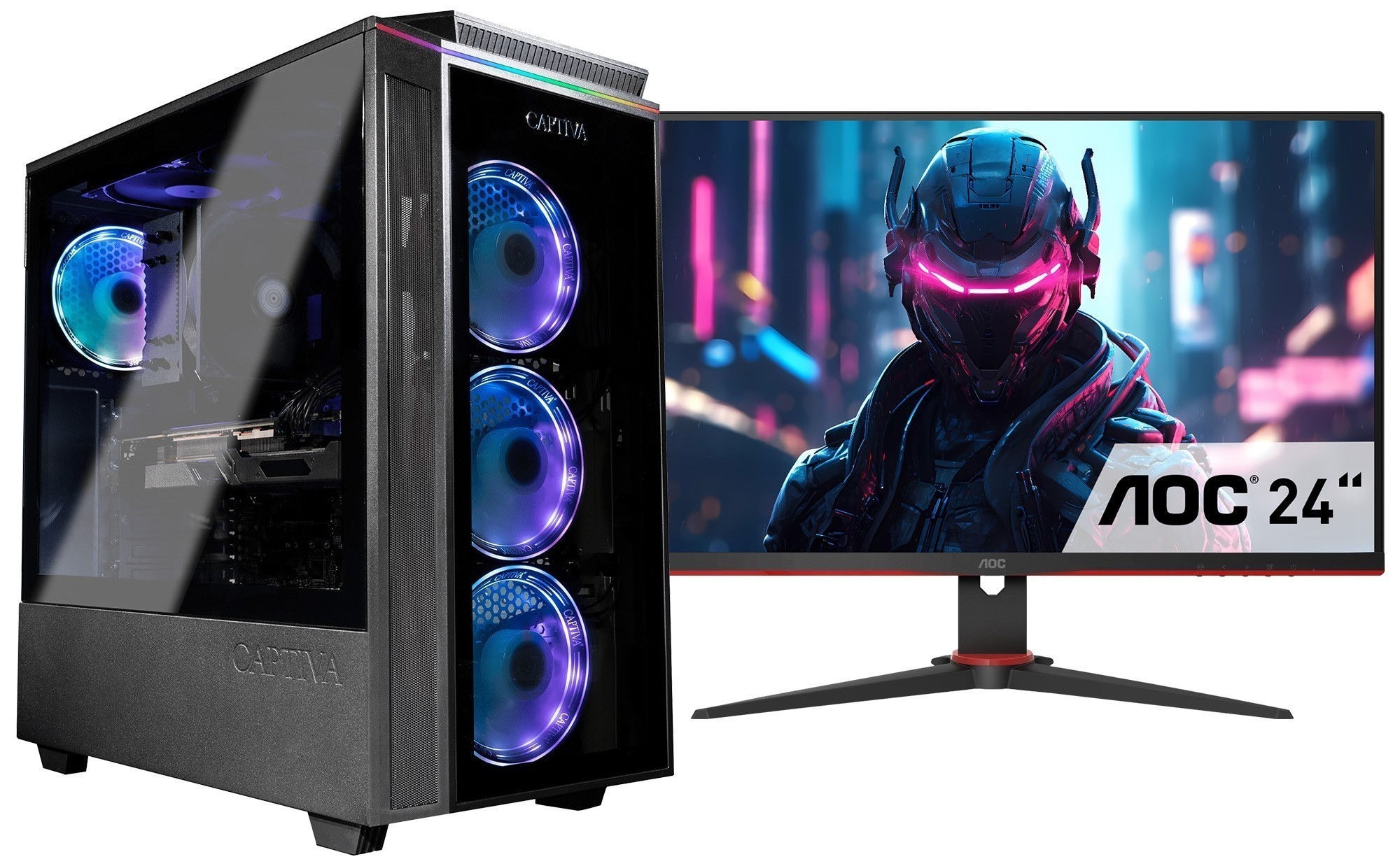 CAPTIVA Gaming-PC-Komplettsystem »Highend Gaming I84-148 TFT Bundle«