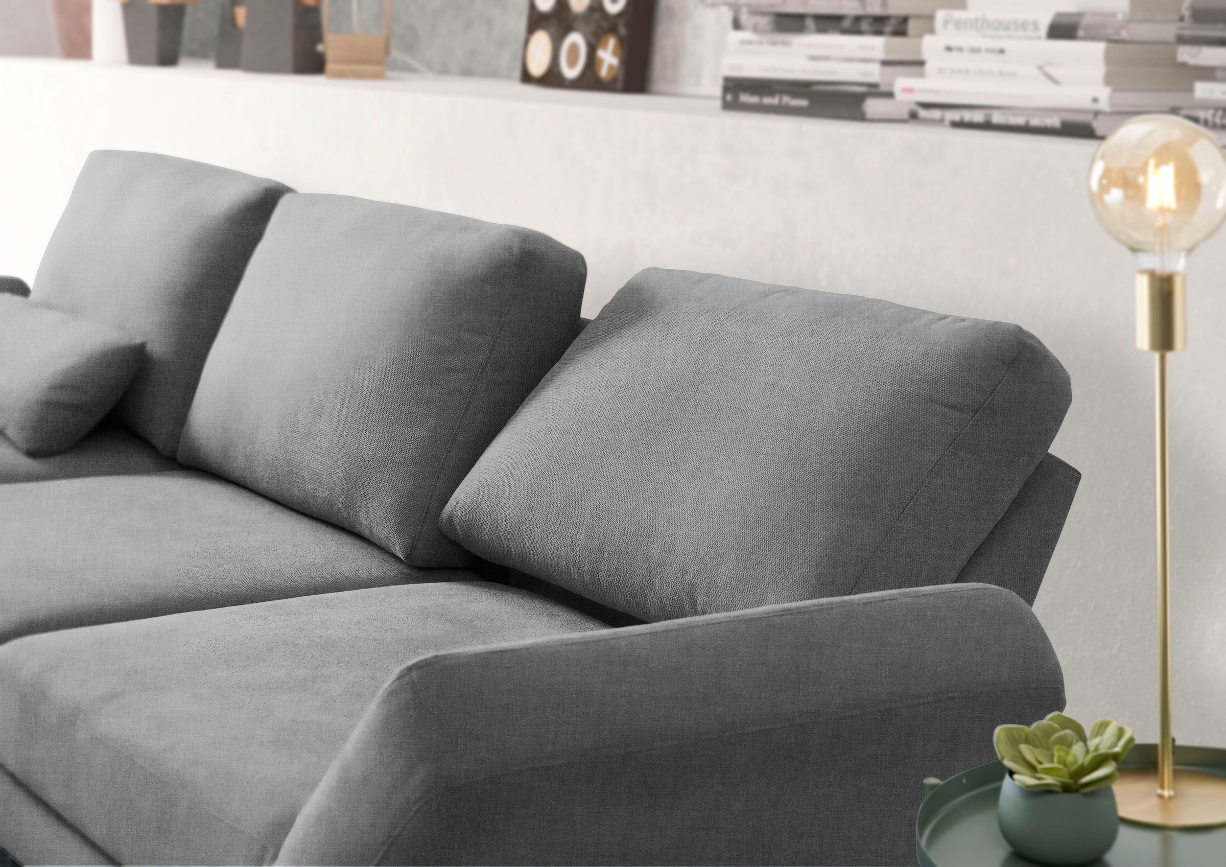 3C Candy Ecksofa »Kairo modernes Multifunktions-Sofa, bequem, L-Form«, inklusive Drehsitz, Armlehnen- und Rückenverstellung, OTTOs Choice