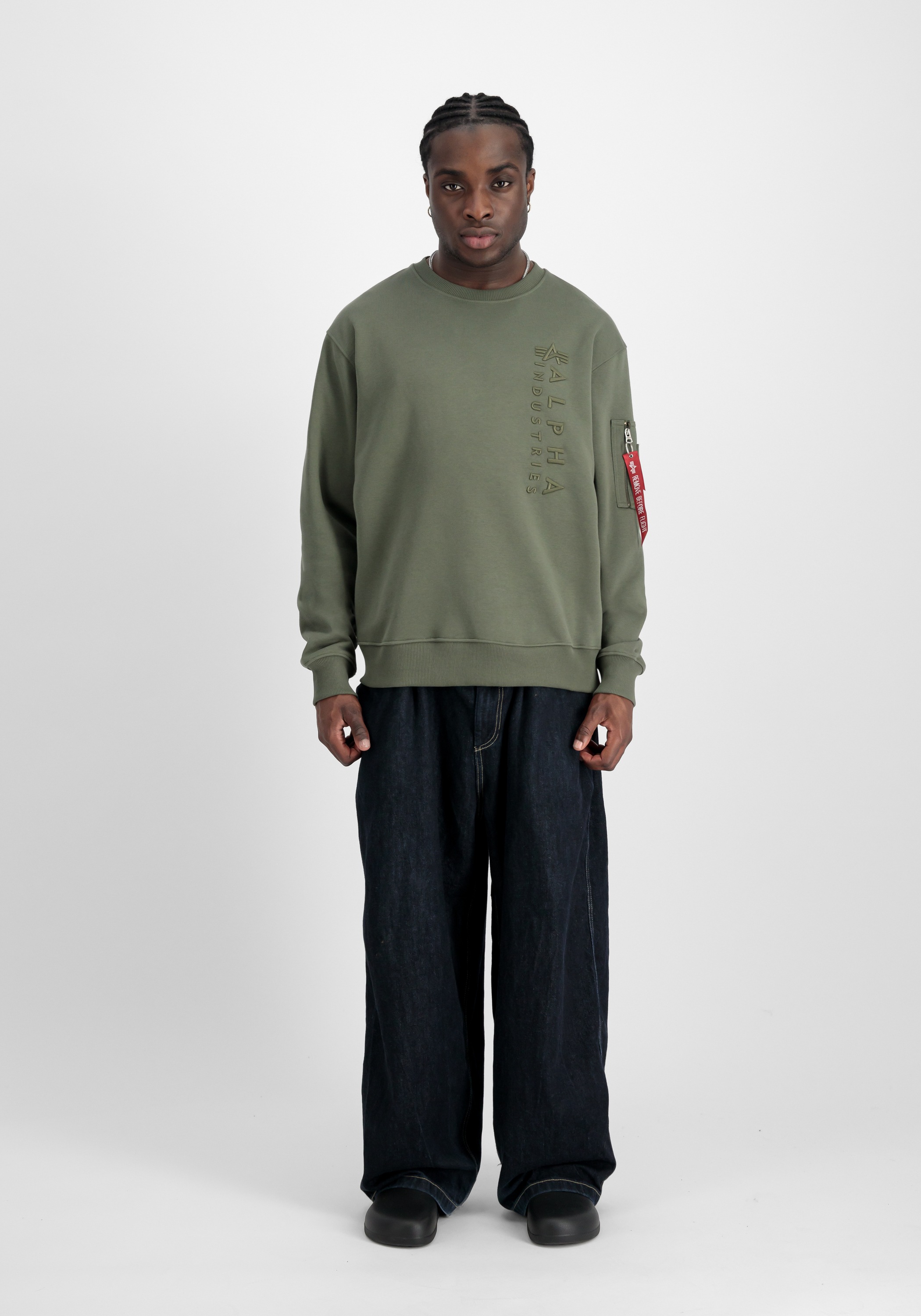 Thumbnail - Alpha Industries Sweater "Embroidery Sweatshirt"