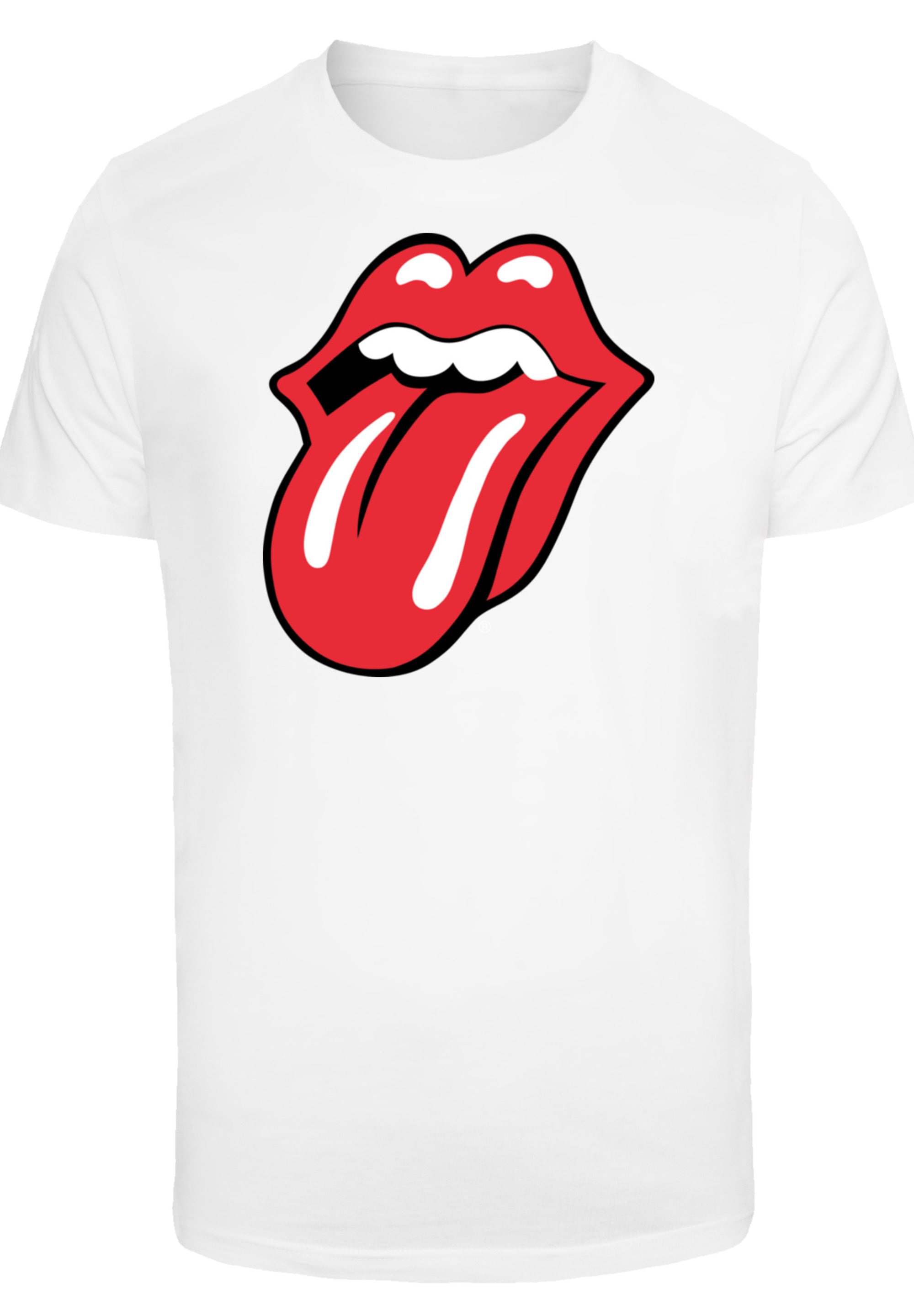 F4NT4STIC T-Shirt »The Rolling Stones Rote Zunge«, Print