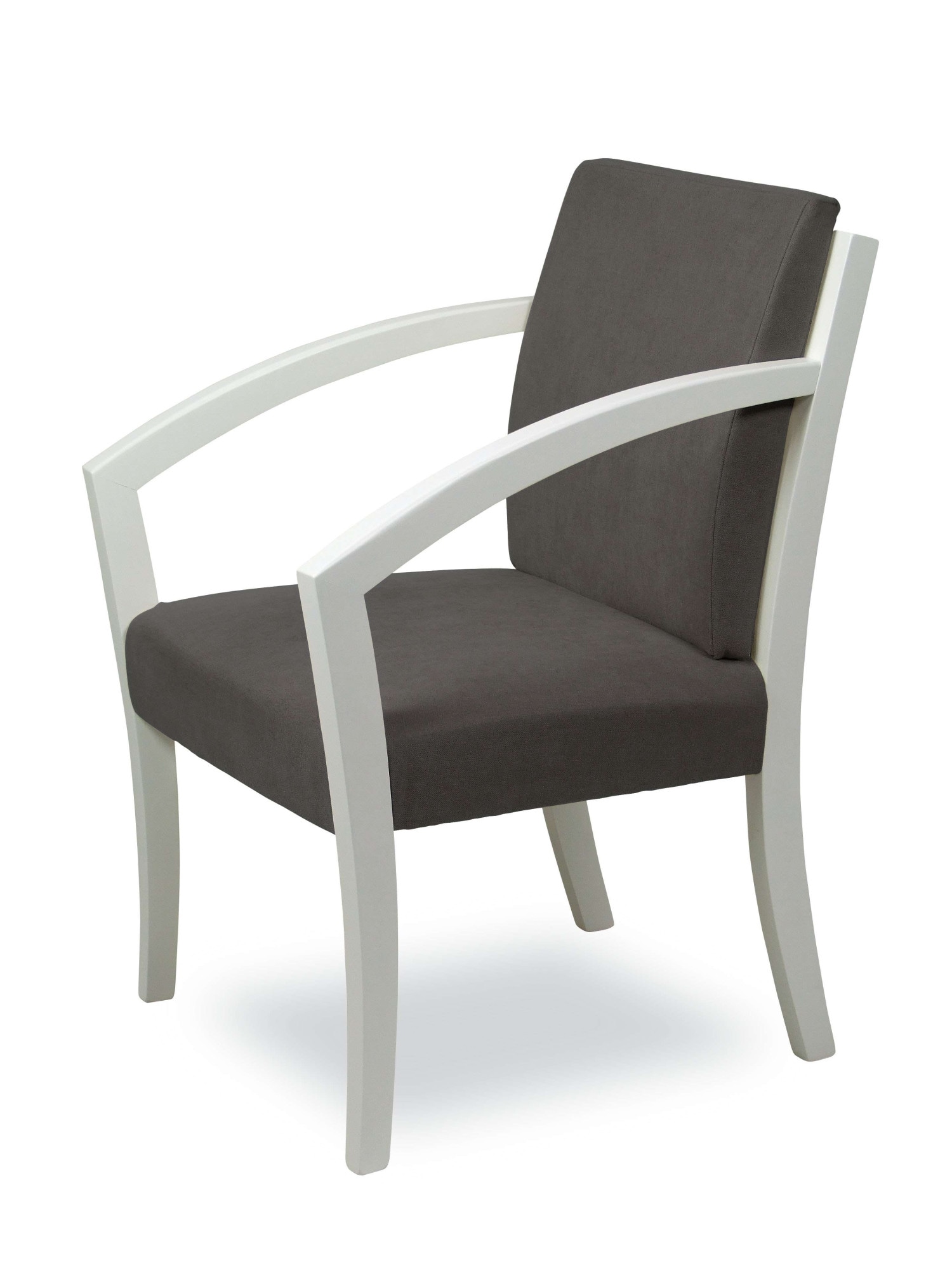 Home affaire "G98 George Armlehnstuhl, Sessel, in 3 Gestellfarben Made in Italy" () 1 Stk.Extra-confort, Fleckenabweisendes Gewebe, Massivholz