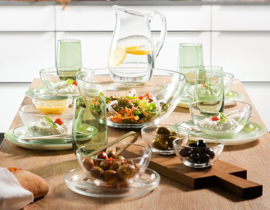 LEONARDO Teller »Cucina«, (Set, 6 St.), Glas