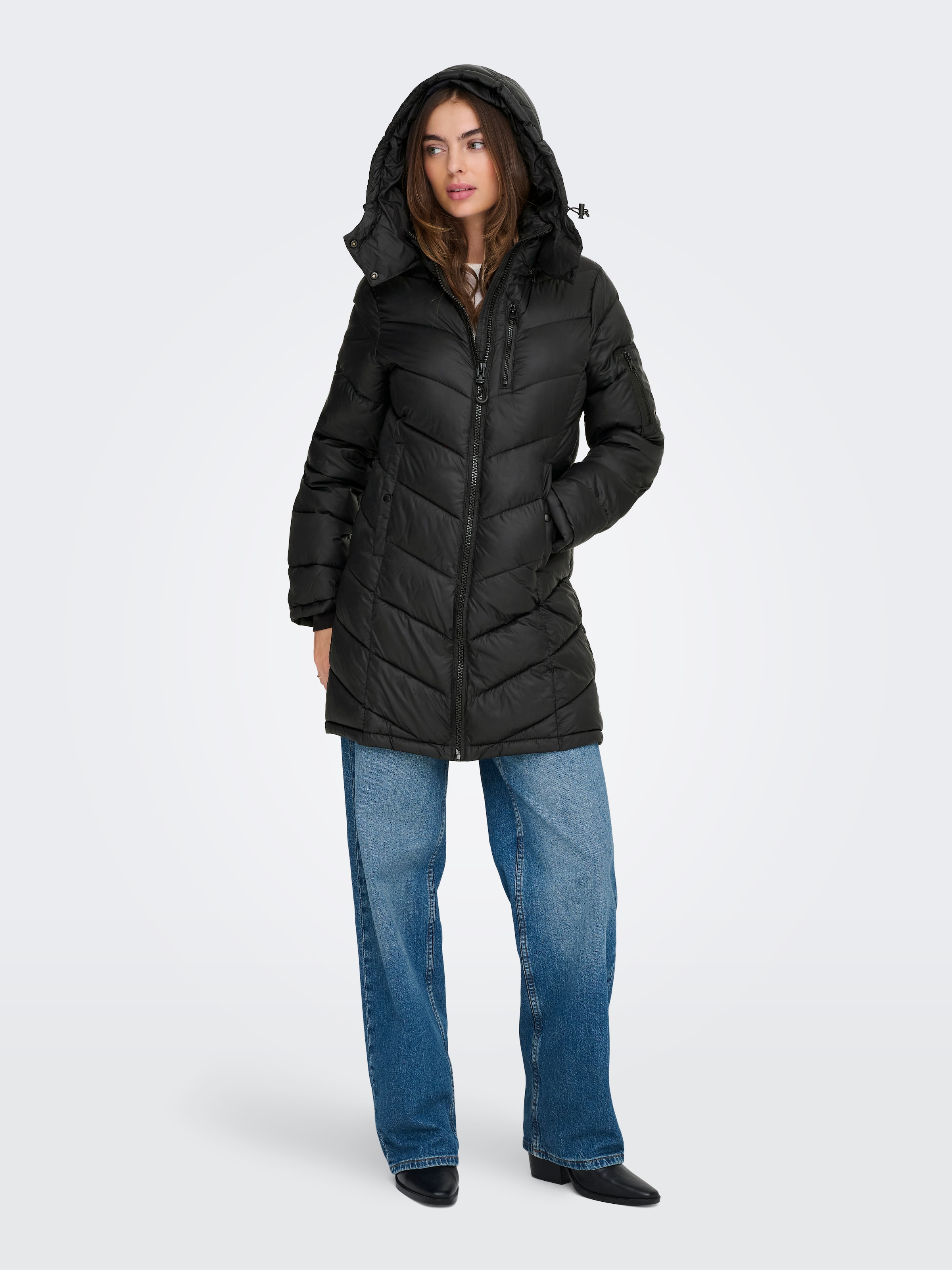 ONLY Steppmantel »ONLTAHIA LW QUILTED COAT CC OTW«