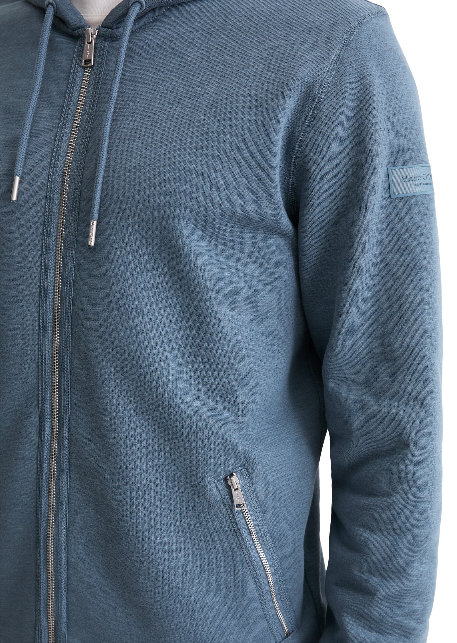 Marc O'Polo Sweatjacke »aus weichem Bio-Baumwoll-Sweat«