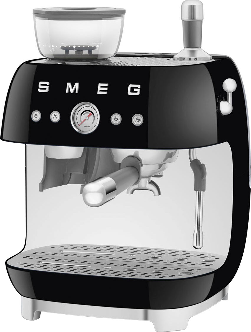 Smeg mit kaufen integrierter Espressomaschine »EGF03BLEU«, Kaffeemühle | BAUR