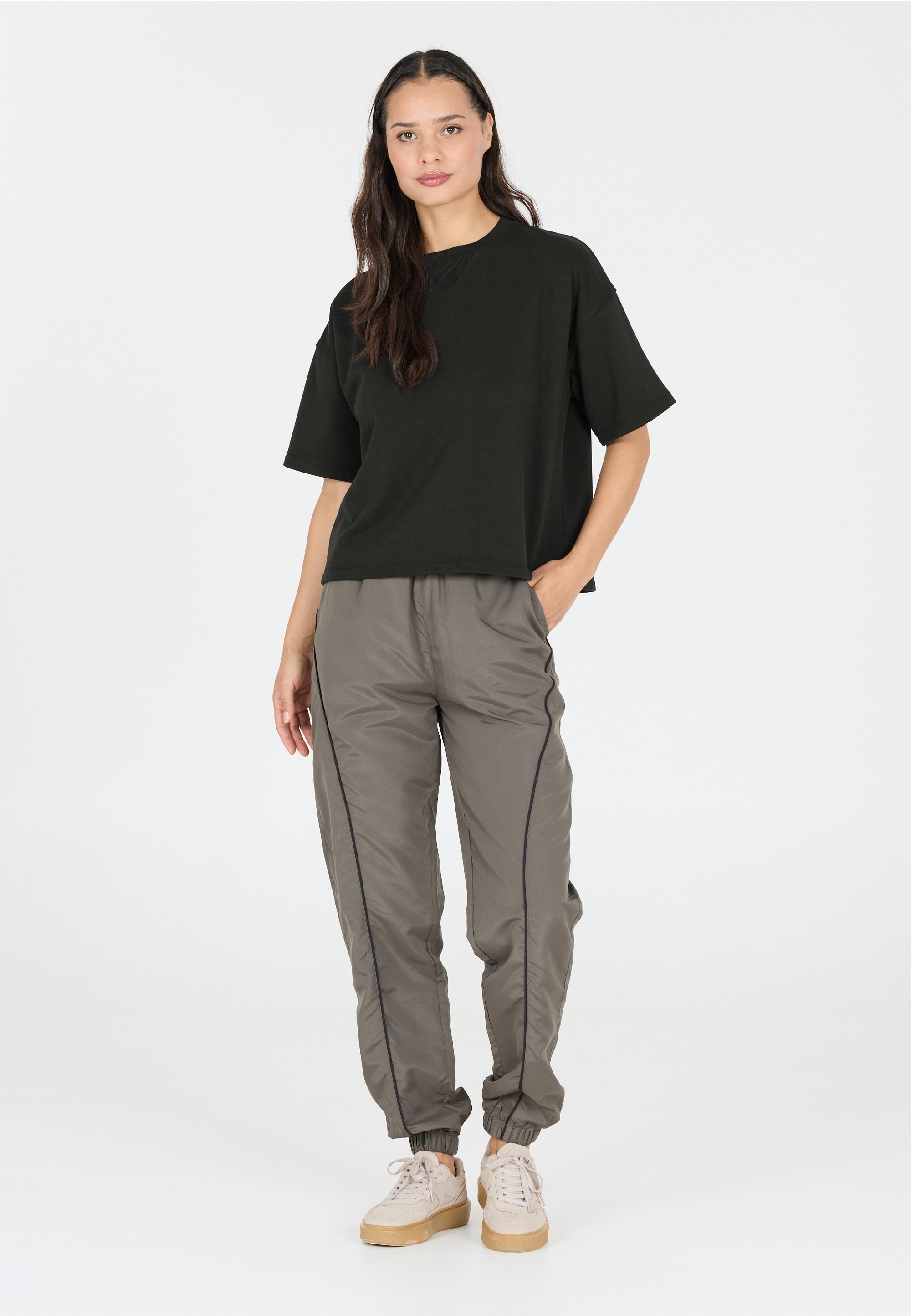 ATHLECIA Fleeceshirt »Crecy«, mit atmungsaktivem Material
