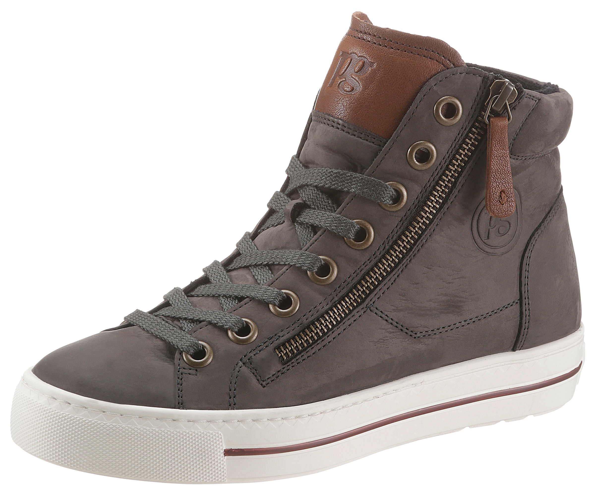 Paul Green Plateausneaker suvarstomi batai High M...