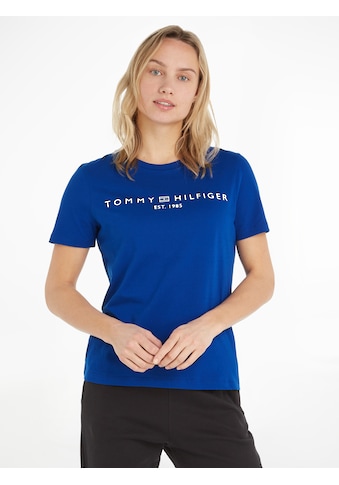 TOMMY HILFIGER Marškinėliai »REG CORP Logo C-NK SS« s...