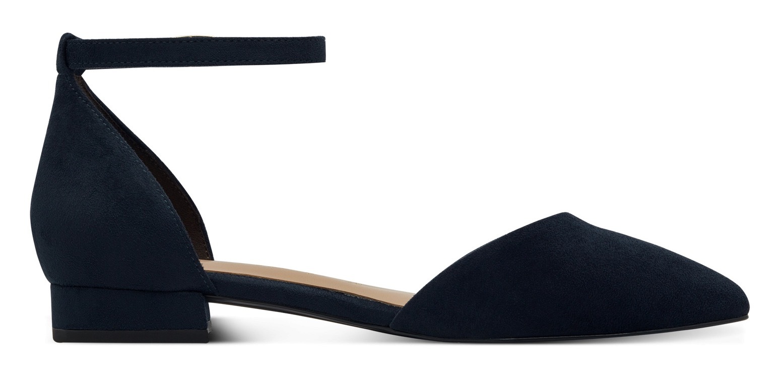 Thumbnail - Tamaris Riemchenballerina, Blockabsatz, Sandalette, Abendschuh mit verstellbarem Riemchen