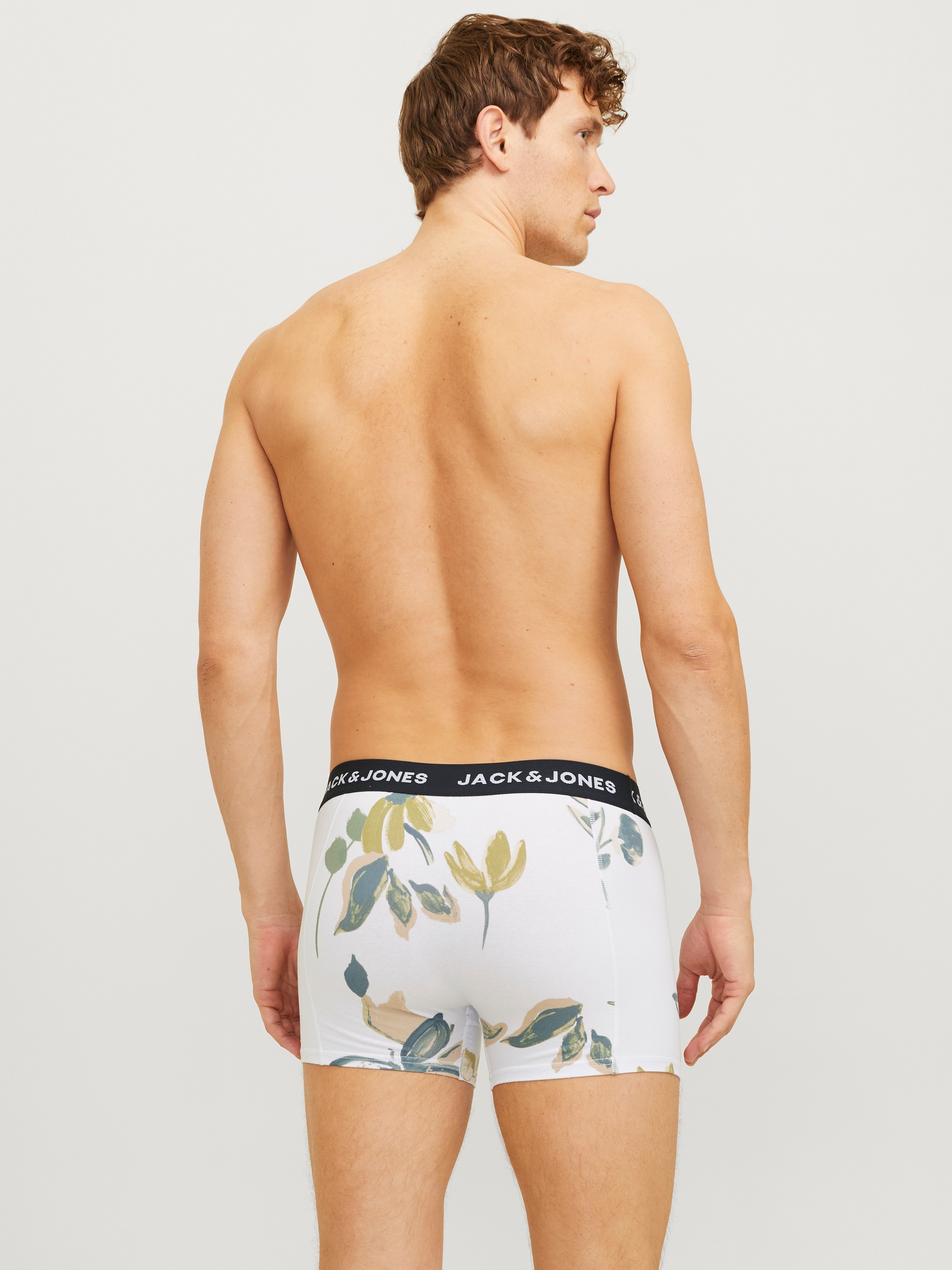 Jack & Jones Trunk »JACABSTRACT TRUNKS 3 PACK SN«, (Packung, 3 St.)
