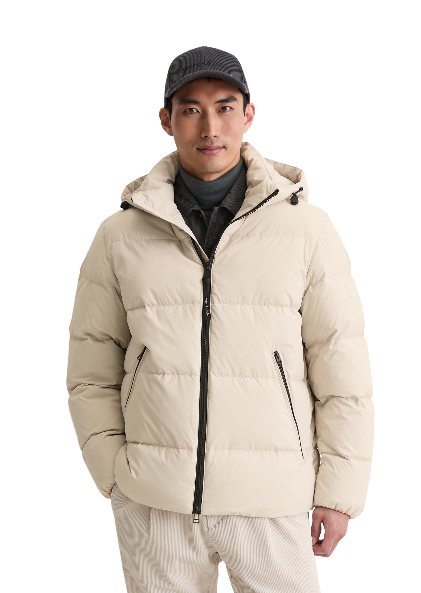 Marc OPolo Outdoorjacke "mit abnehmbarer Kapuze" ohne Kapuze