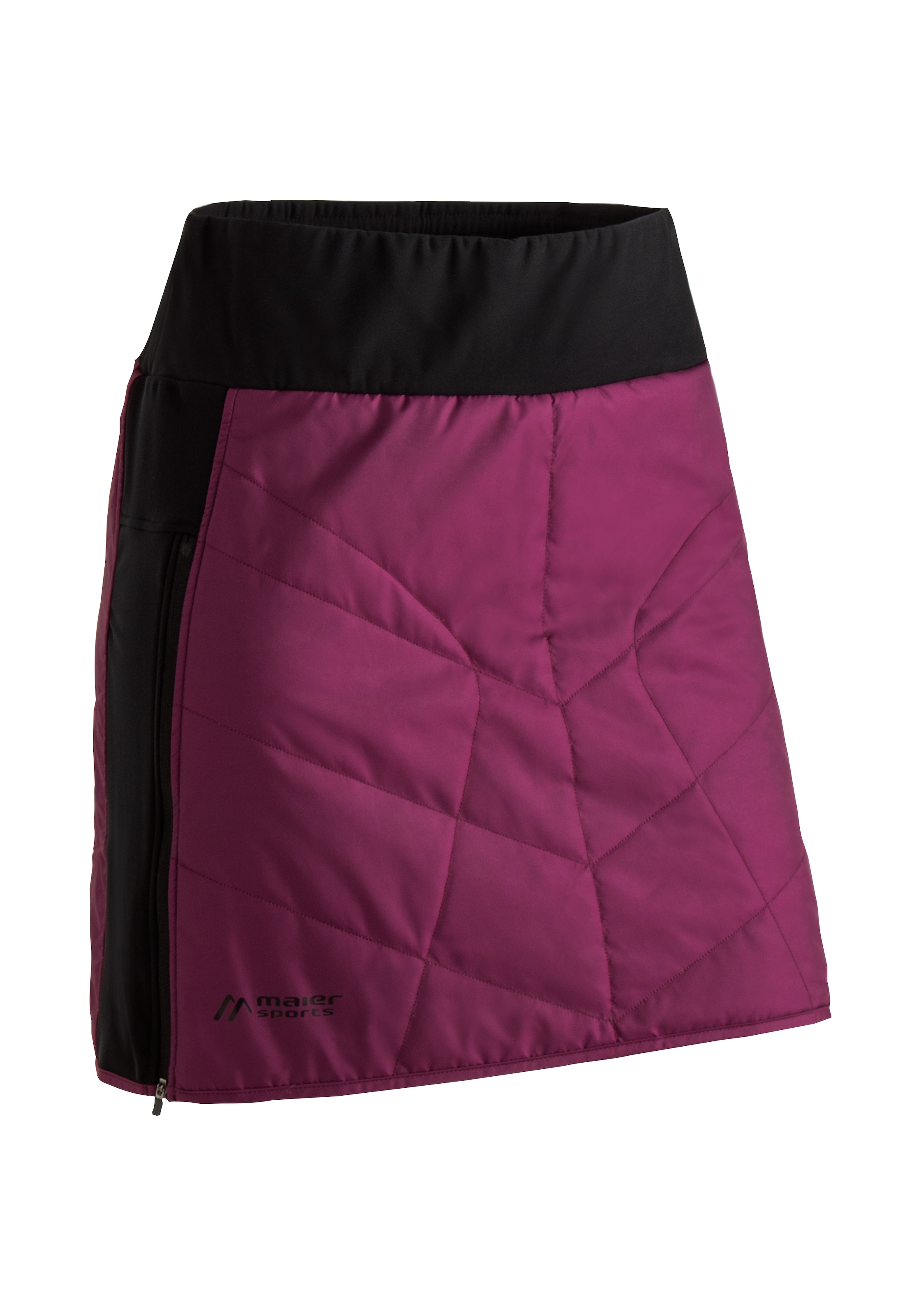 Maier Sports Sweatrock "Skjoma Skirt W", Damen Überrock, atmungsaktiv und windabweisend, elastischer Bund