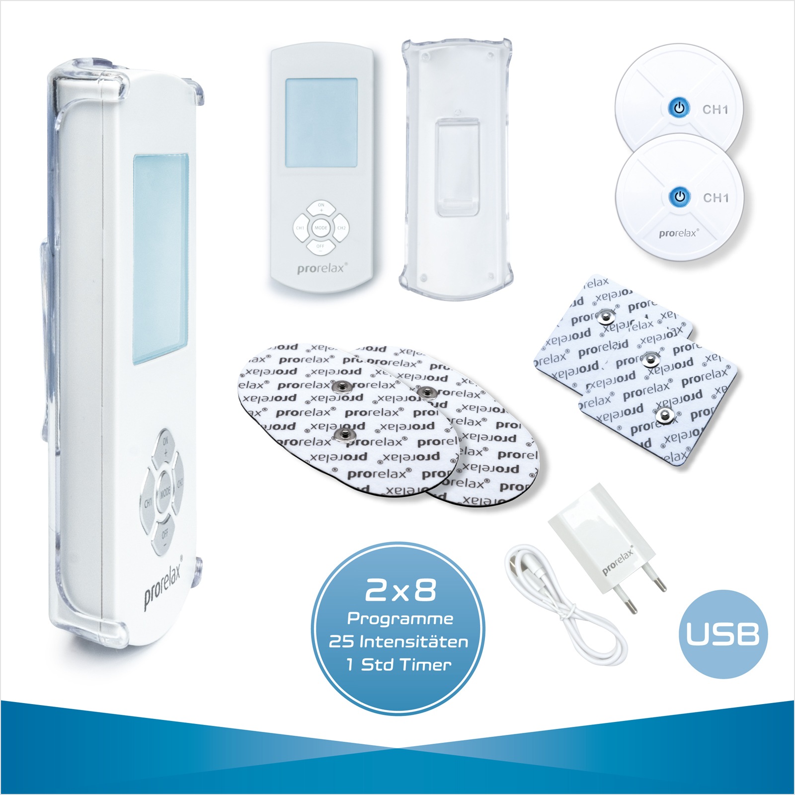 prorelax TENS-EMS-Gerät »DUO Comfort Wireless«