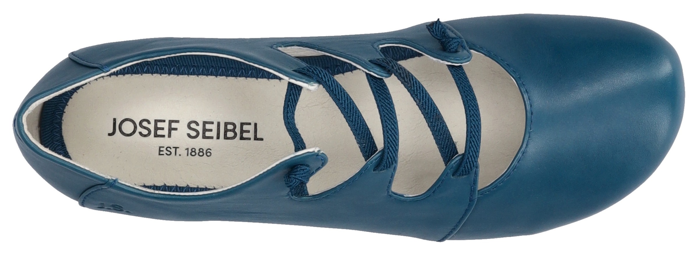 Josef Seibel Riemchenballerina »Fiona 04«, Slipper, Sandale, Komfortschuh mit raffiniertem Gummizug