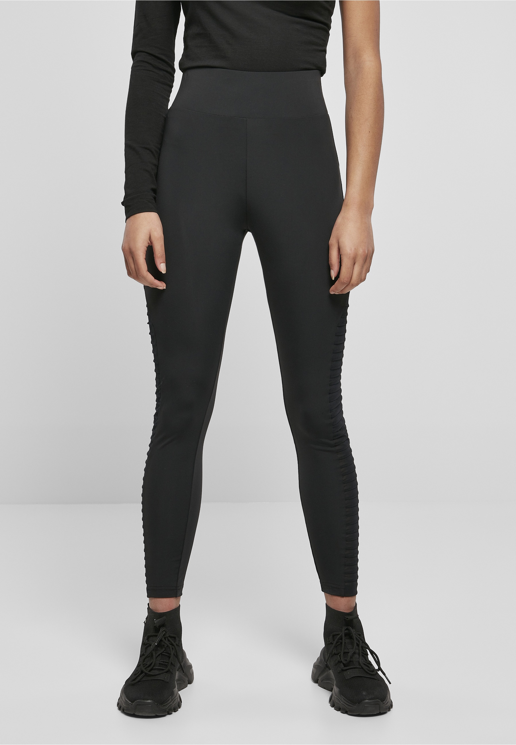 URBAN CLASSICS Leggings »Urban Classics Damen Ladies Highwaist Biker Tech Mesh Leggings«