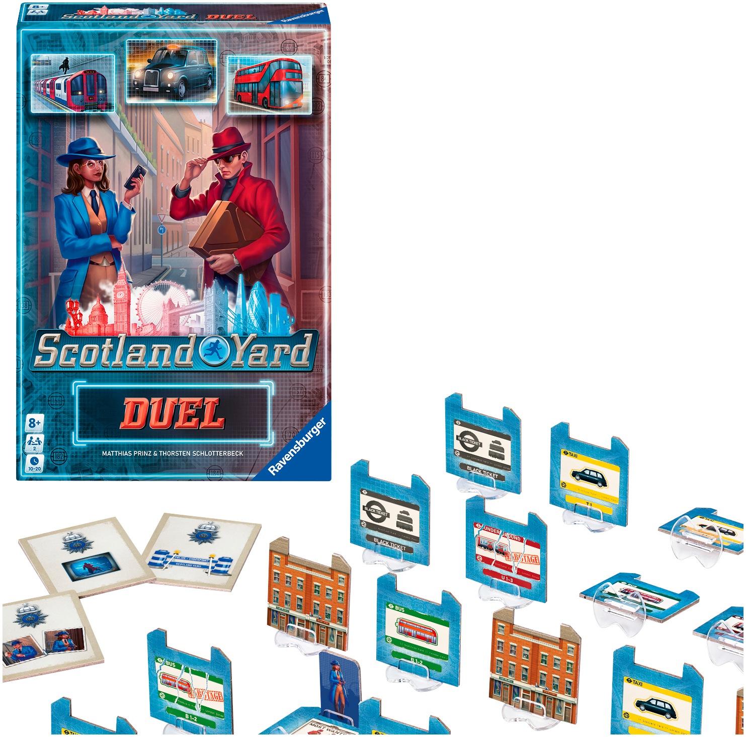 Ravensburger Spiel »Scotland Yard Duel« Made in Europe