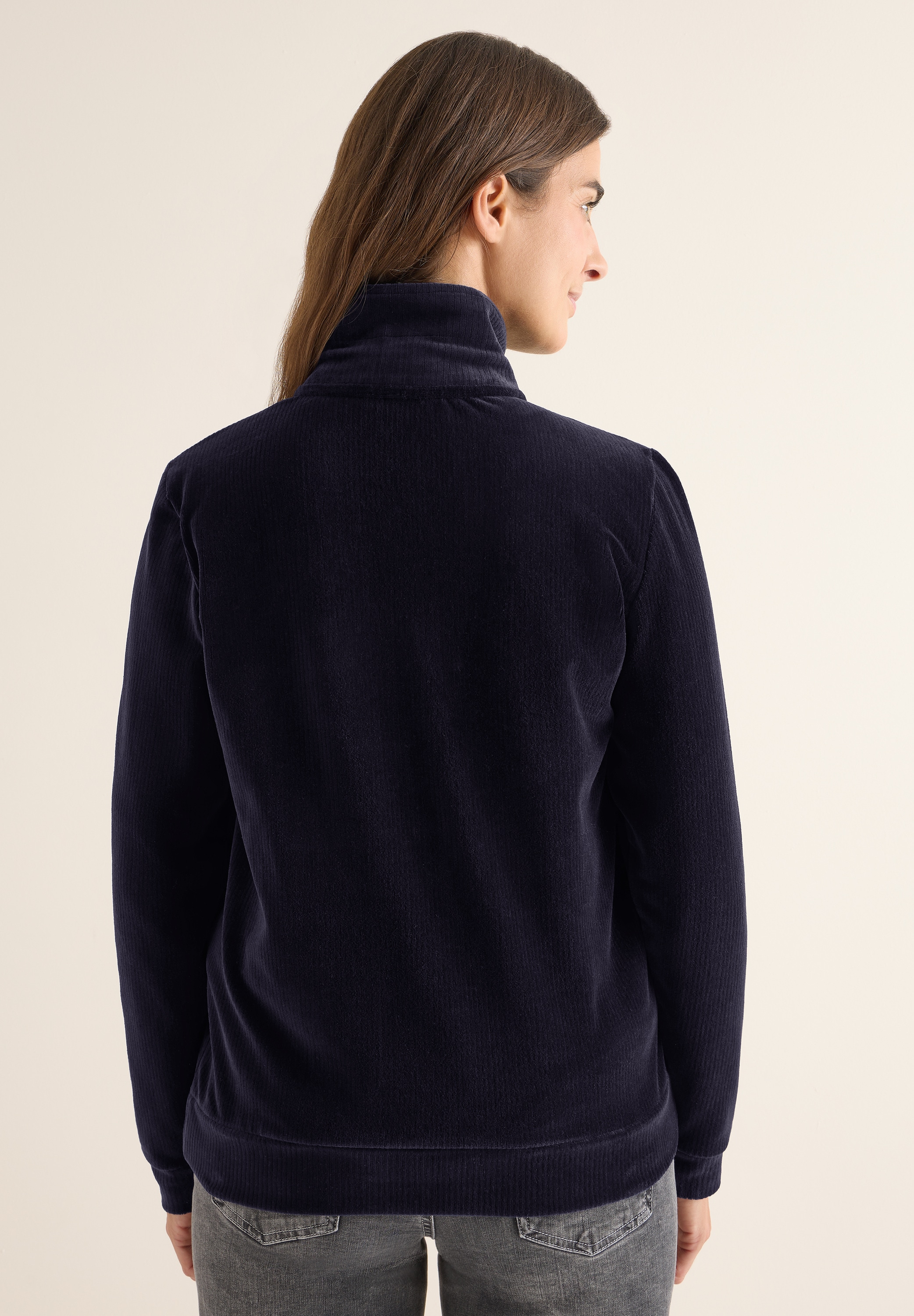Cecil Cordjacke, ohne Kapuze, in Cord-Optik