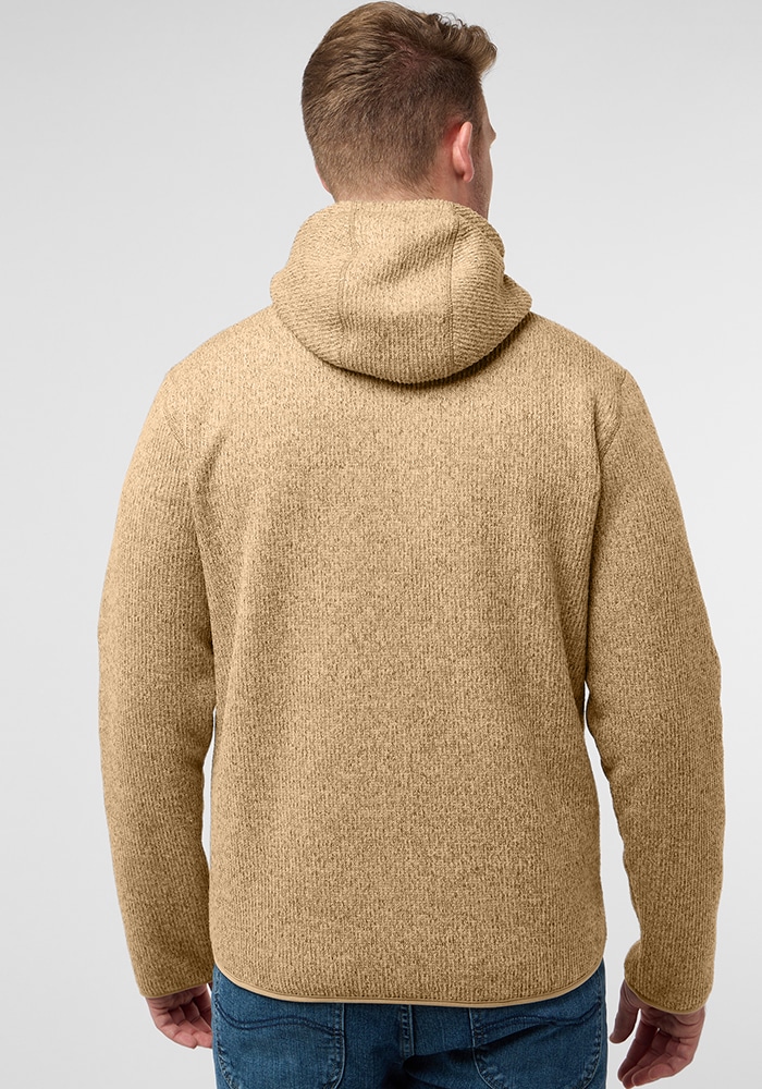 Jack Wolfskin Fleecejacke »KAMINFEUER HOODED JKT M«, mit Kapuze