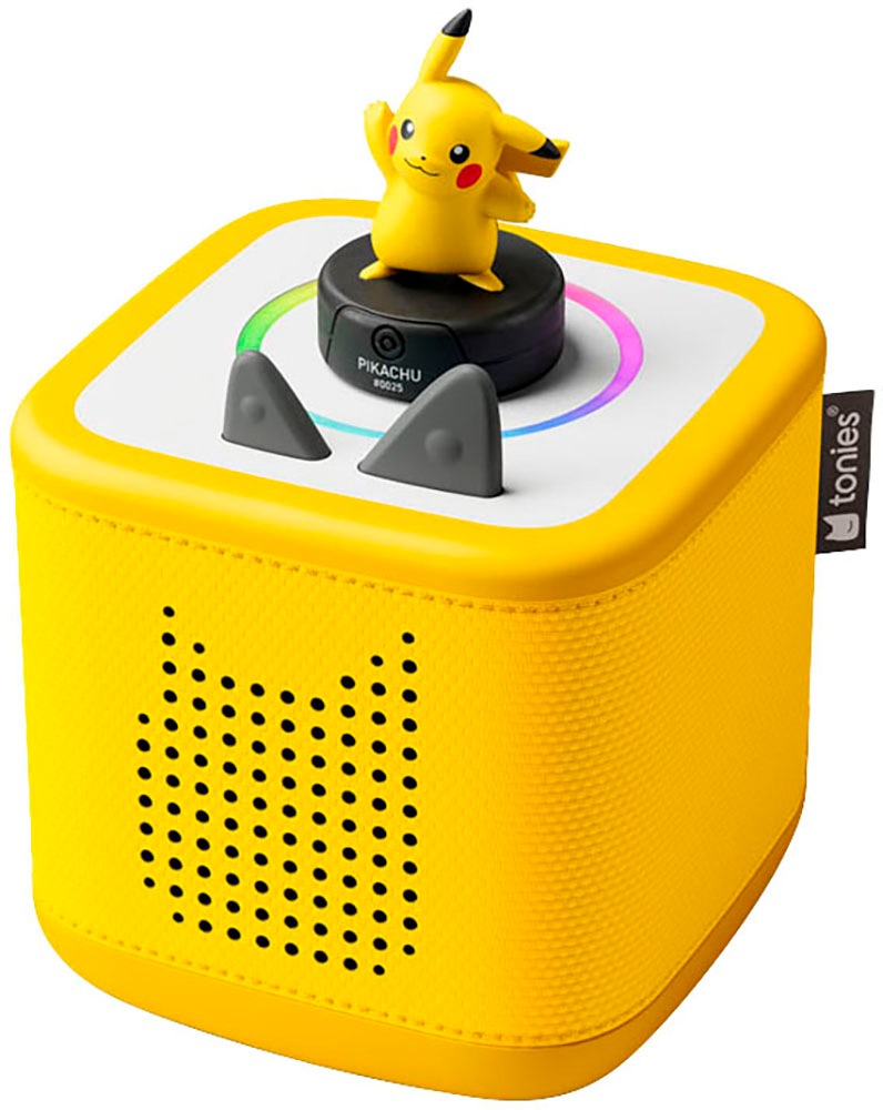 TONIES Lautsprecher "Toniebox 2 Starter Set Pikachu", B:12,7cm H:12,7cm T:12,7cm, gelb, Lautsprecher