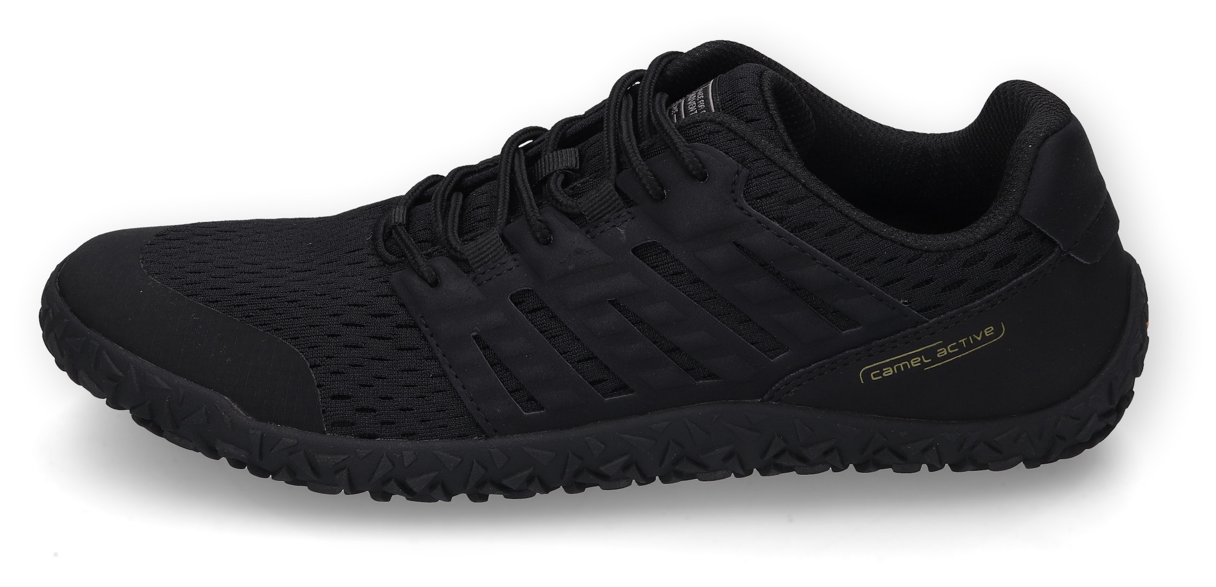 camel active Sneaker, Barfußschuh, Schnürschuh, Freizeitschuh im Materialmix