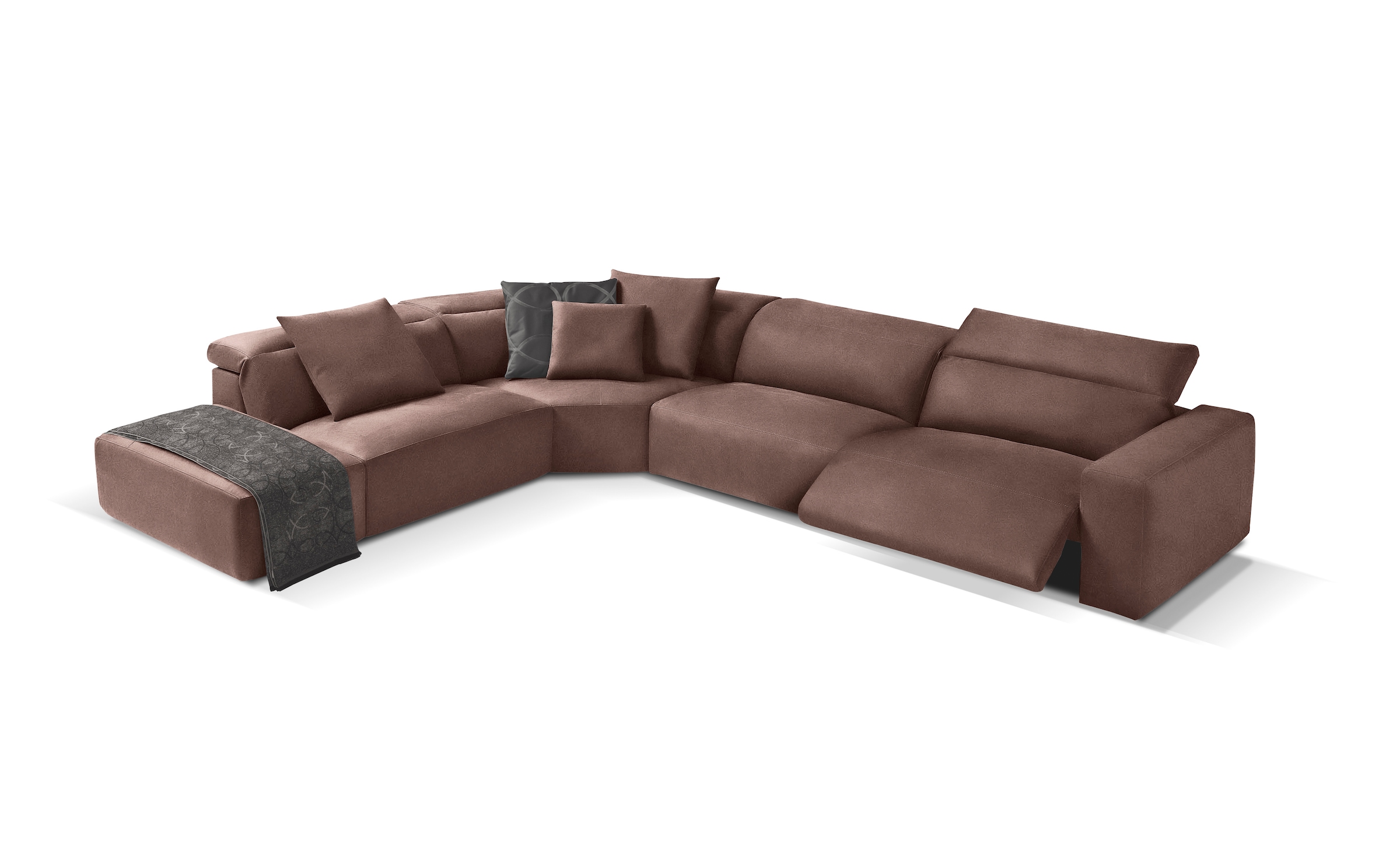 Egoitaliano Ecksofa "Beverly, extravangantes Designsofa mit erstklassigem S günstig online kaufen