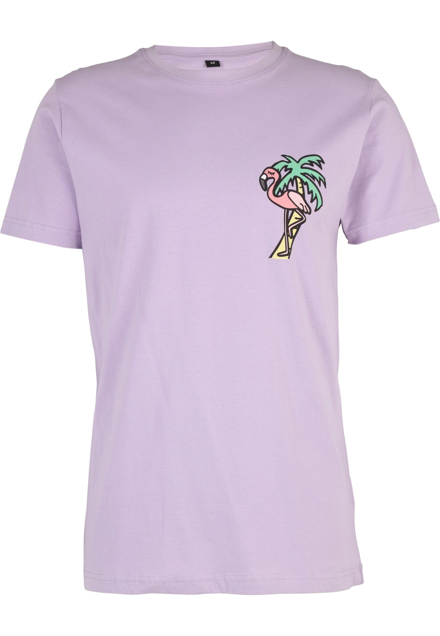 MisterTee Kurzarmshirt "MisterTee Herren Flamingo T-Shirt Round Neck" günstig online kaufen