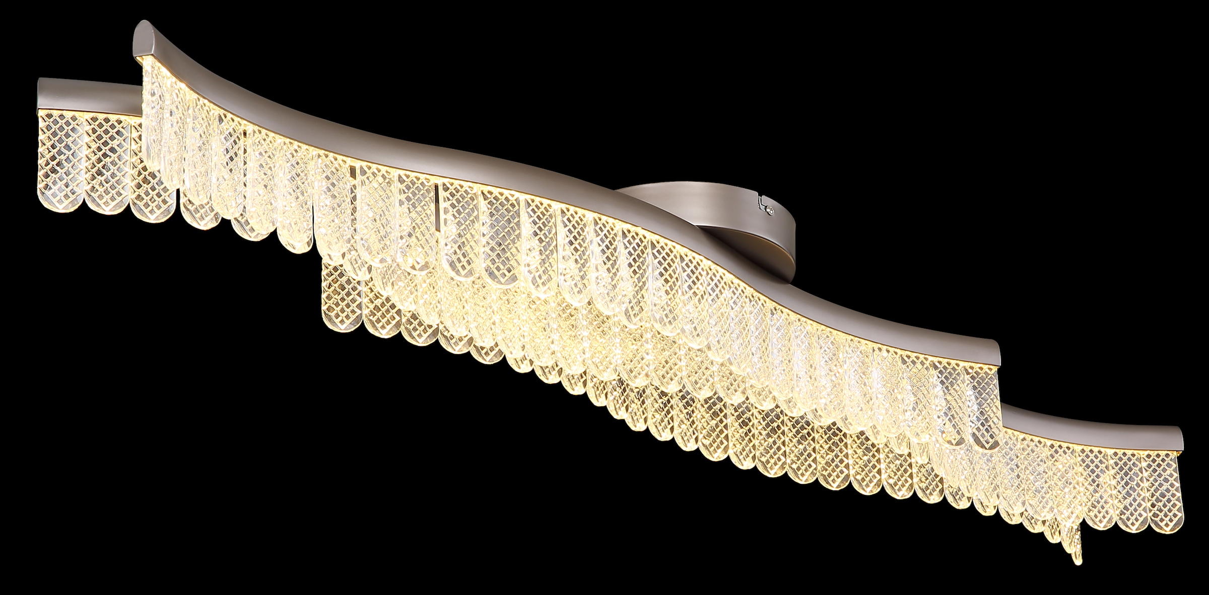 GLOBO LIGHTING LED Deckenleuchte »JULIET«, Leuchtmittel LED-Modul | LED fest integriert, Deckenlampe/Graphit/3200K/Wohnzimmer/Schlafzimmer/Flur