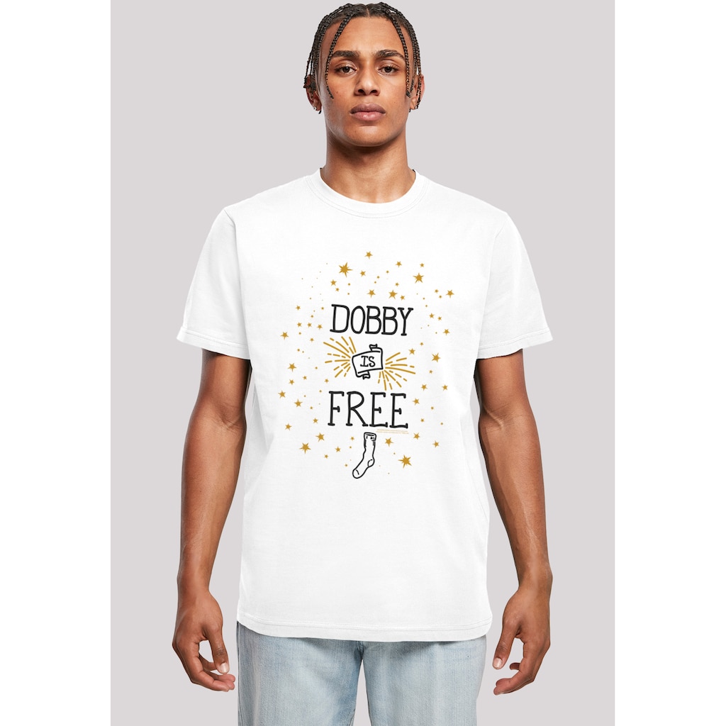 F4NT4STIC T-Shirt »Harry Potter Dobby Is Free«
