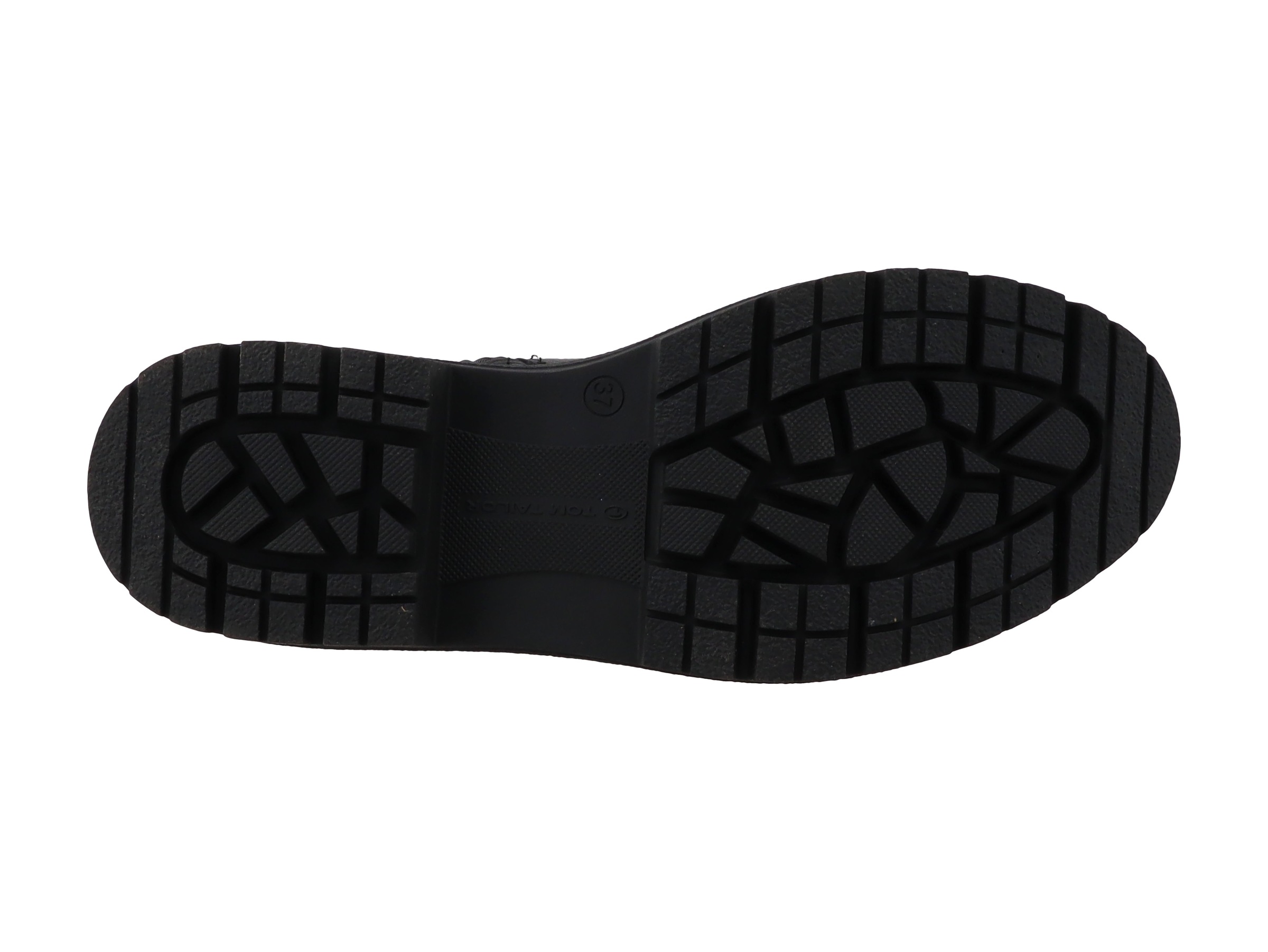 TOM TAILOR Winterstiefelette  Blockabsatz, Winterboots mit Fellimitat am Schaftrand