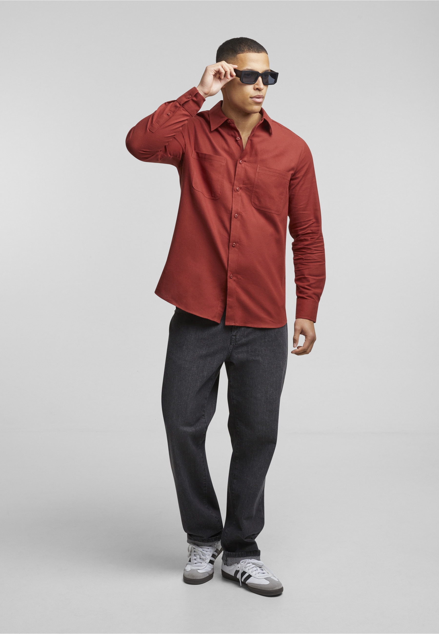 URBAN CLASSICS Flanellhemd »Urban Classics Herren Flanell Shirt« 1 Stk.