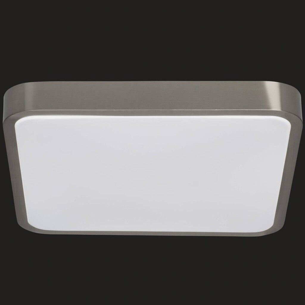 AEG Deckenleuchte »Mikel«, LED-Modul, 1 St., Farbwechsler, LED 38x38cm eisen/weiß