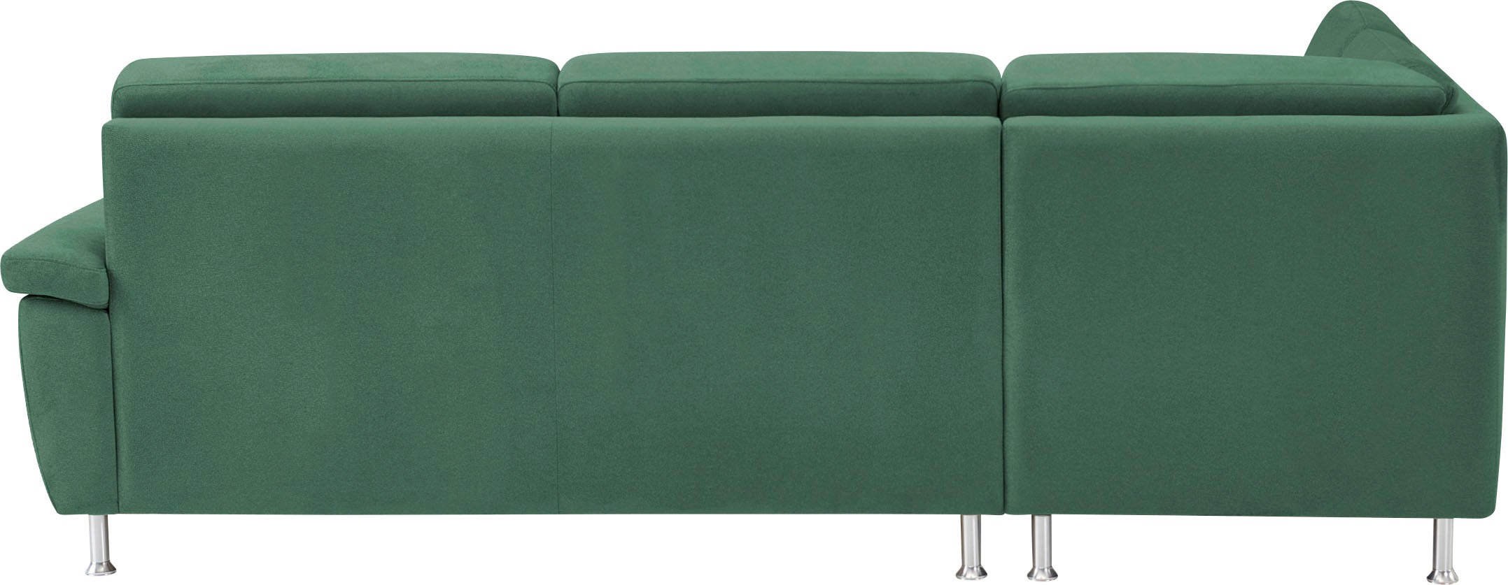CALIZZA INTERIORS Ecksofa »Onyx L-Form«, Ottomane links oder rechts, wahlweise mit Bettfunktion, Breite 257 cm