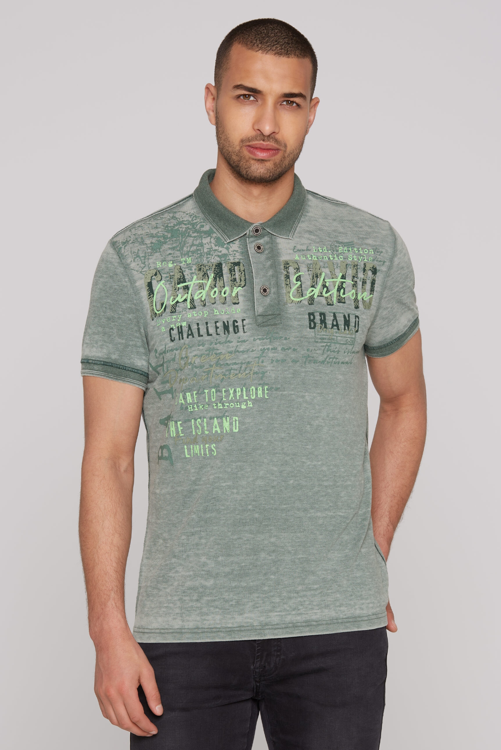 CAMP DAVID Poloshirt, aus Baumwolle günstig online kaufen