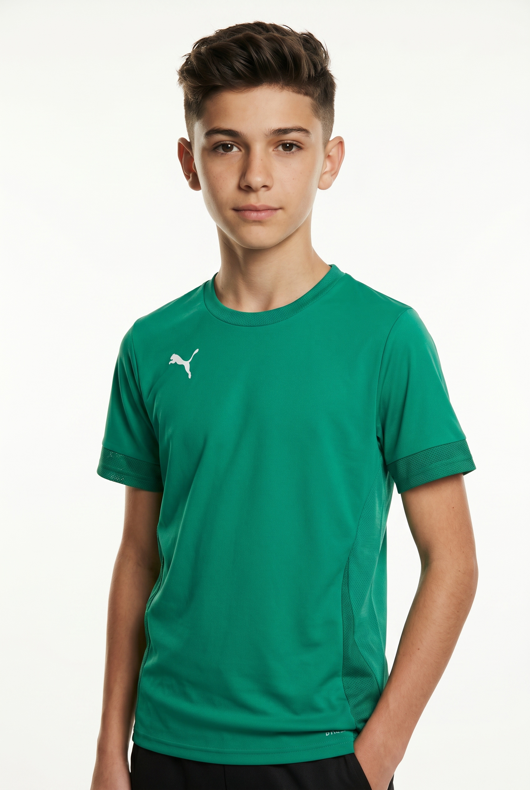 PUMA Fußballtrikot "TEAMGOAL MATCHDAY JERSEY JR" für Jugendliche, Fußball, Kurzarm, sportlicher Stil, aus Polyester