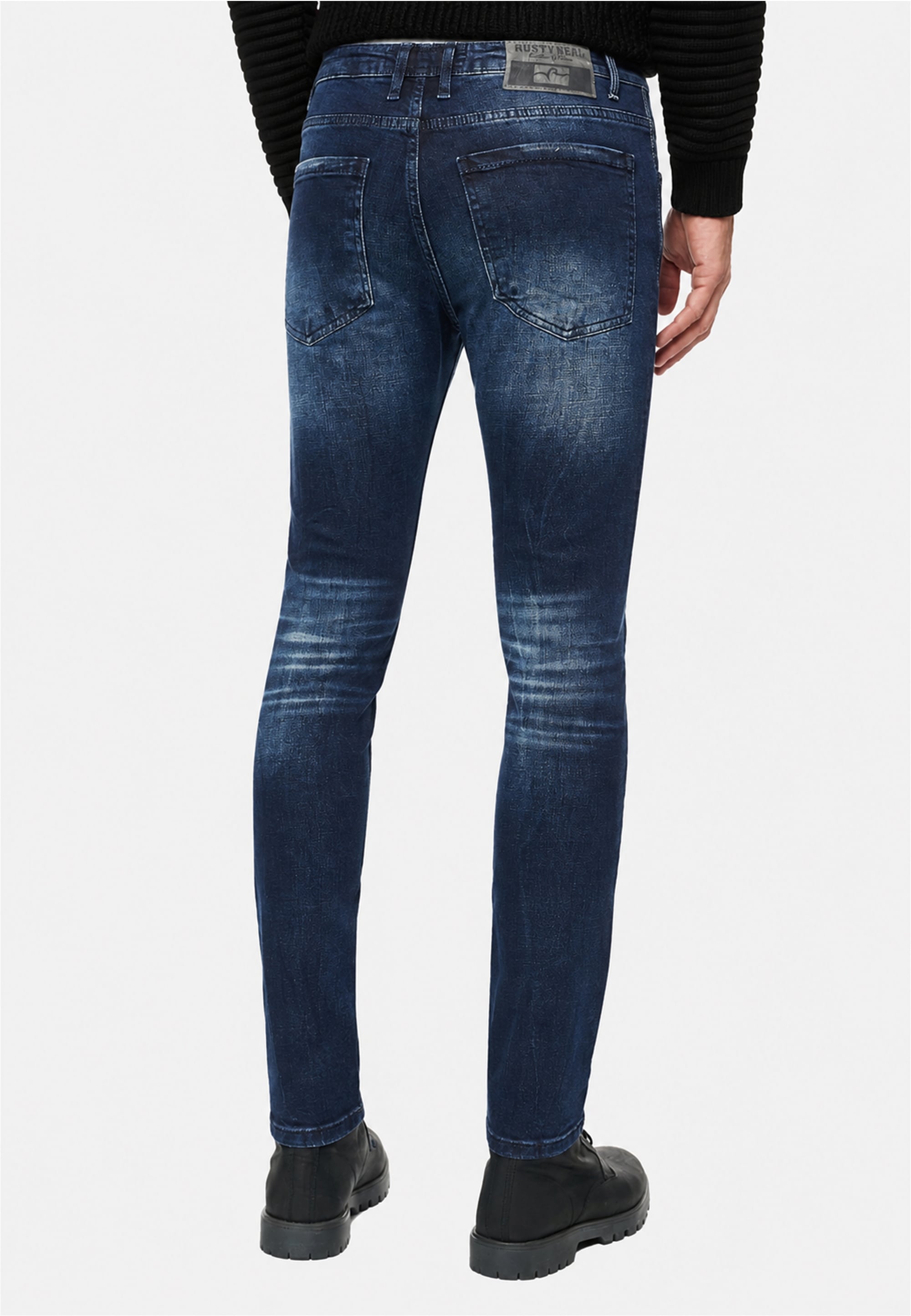 Rusty Neal Slim-fit-Jeans »12247-0« mit Stretchanteil für bequemen Sitz im Skinny Fit