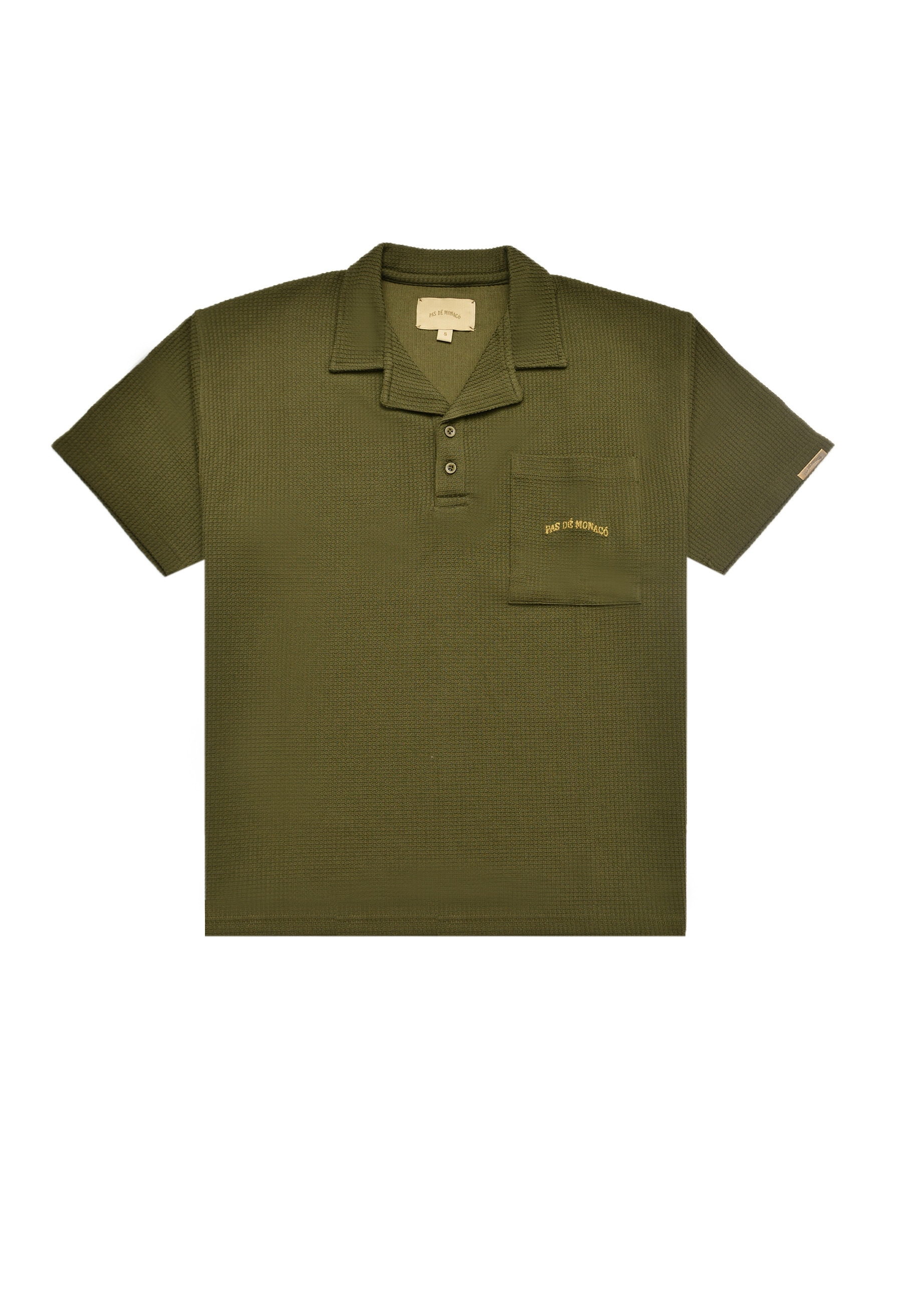 Pas De Monaco Poloshirt "Pas De Monaco WAFFLE POLO" 1