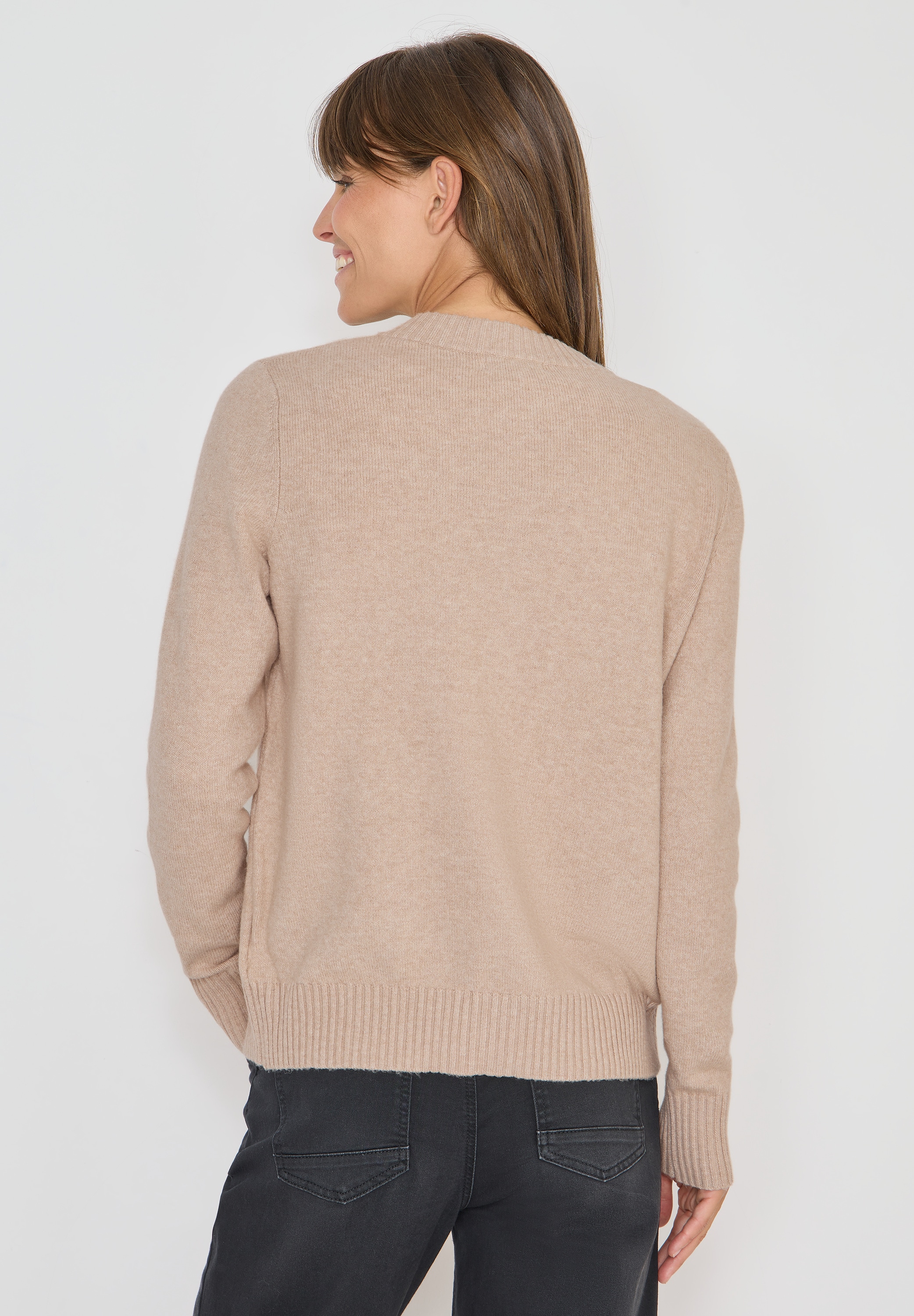 Cecil Cardigan, mit Ripp-Details