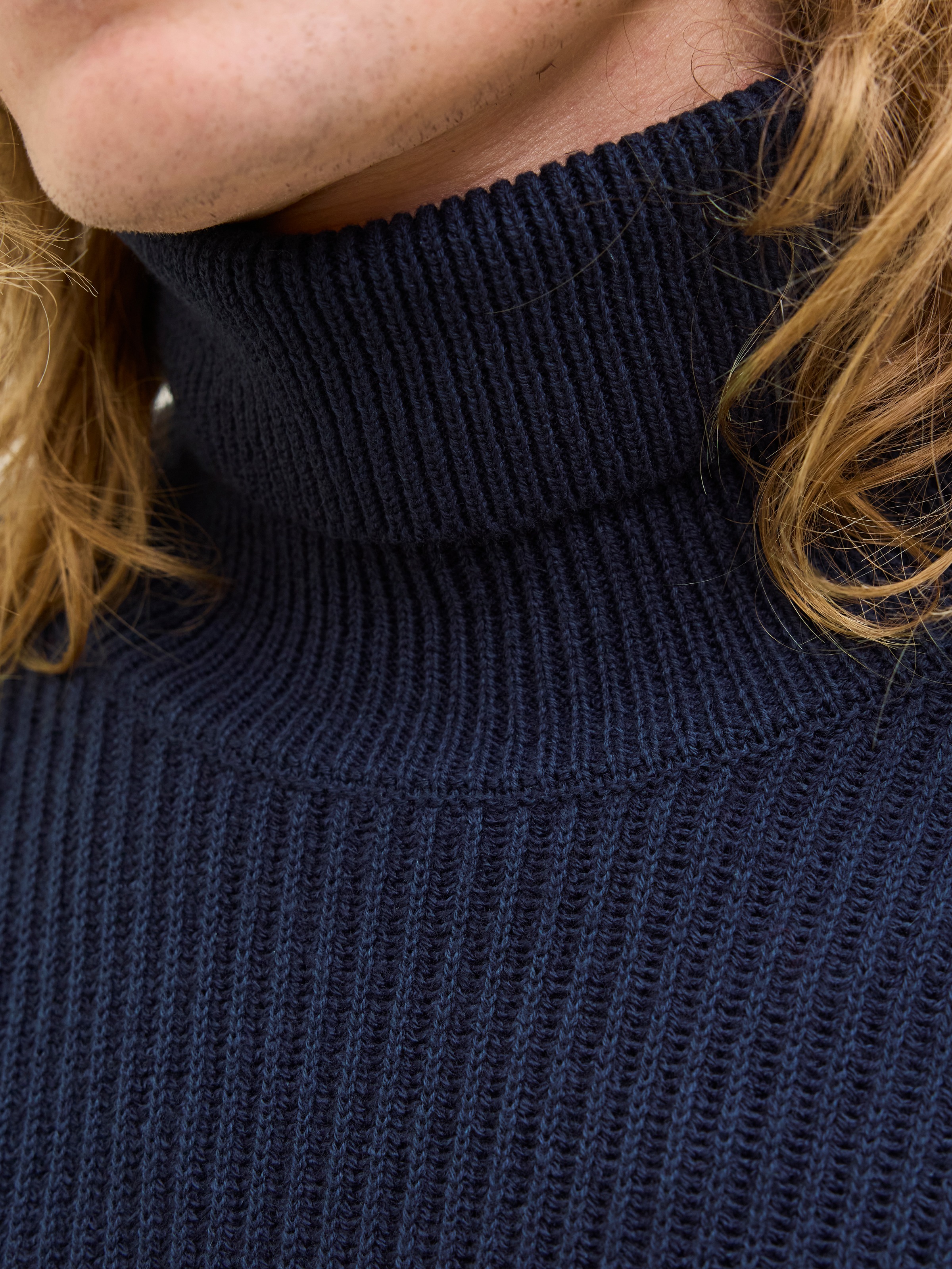 Thumbnail - Jack & Jones Rollkragenpullover "JJPANNEL KNIT ROLL NECK AW25"