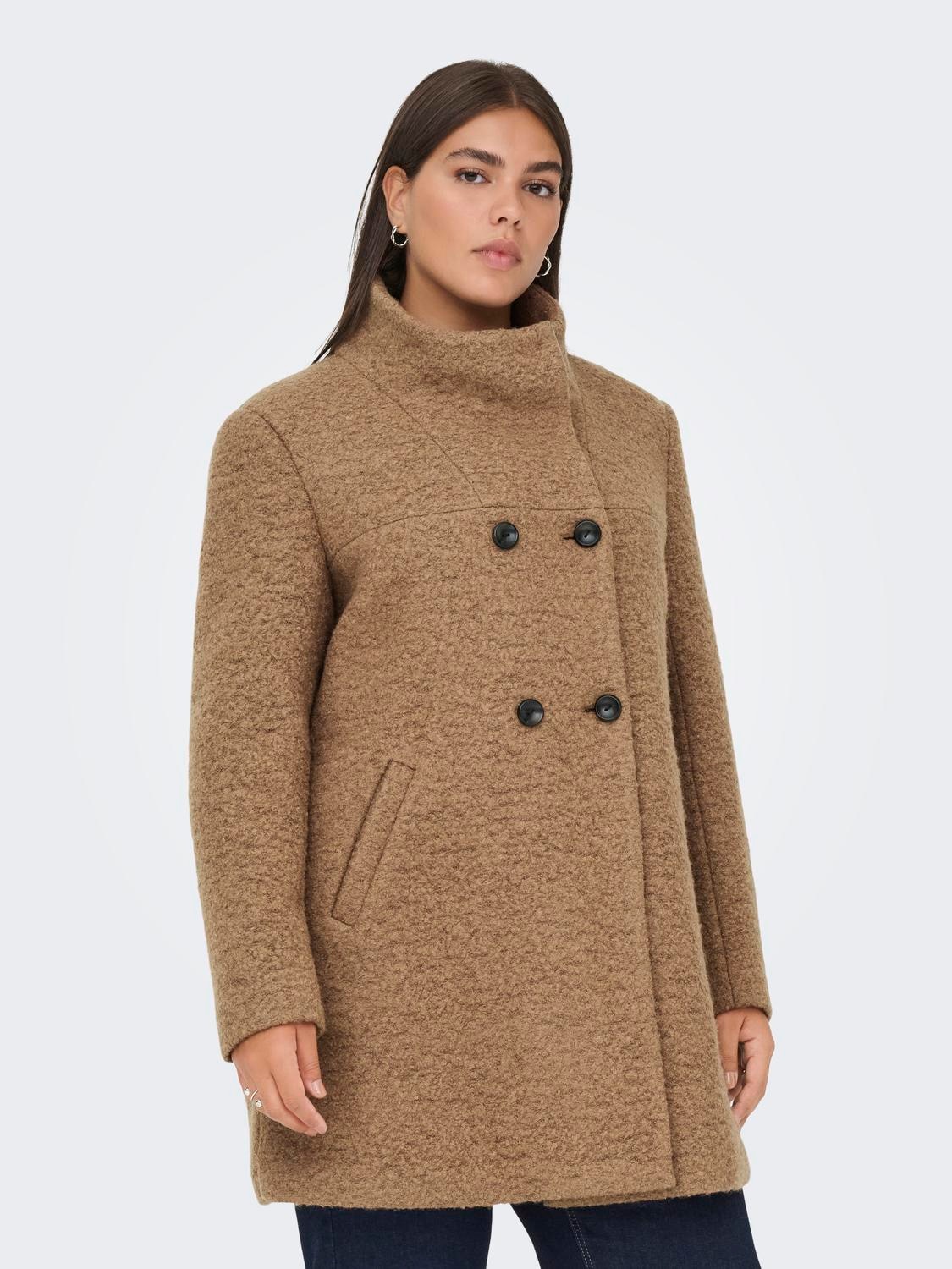 ONLY CARMAKOMA Kurzmantel "CARNEWSOPHIA WOOL COAT OTW" günstig online kaufen