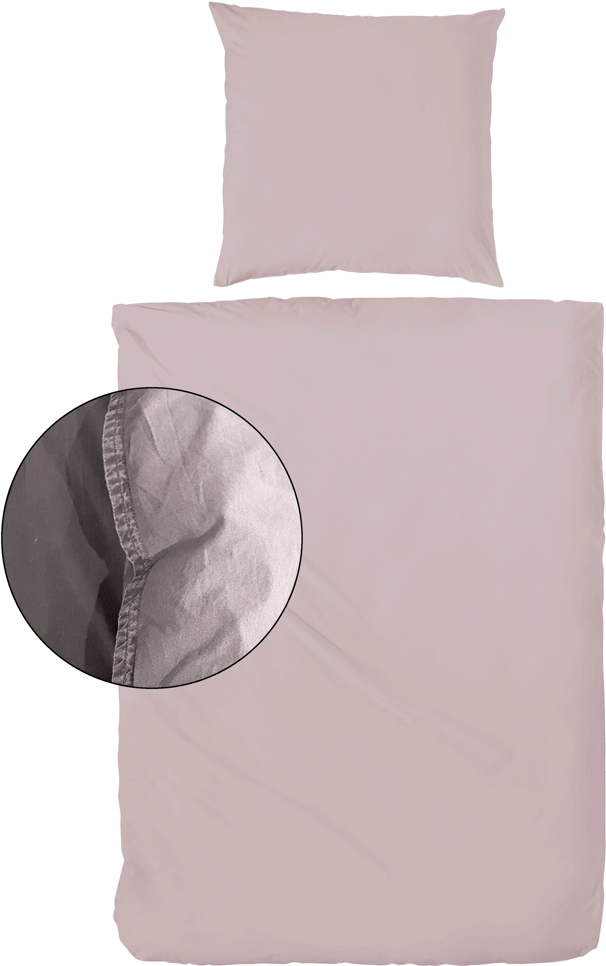 Thumbnail - Primera Bettwäsche "Stone-Washed in Gr. 135x200, 155x220 oder 200x200 cm" 3 Stk. 100% Baumwolle, Bettwäsche in feinem Kn...