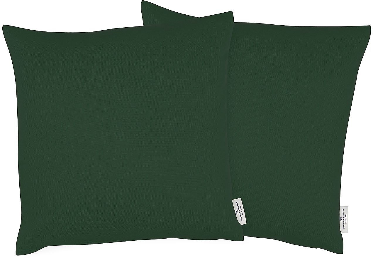 TOM TAILOR HOME Dekokissen »Dove«, unifarben, Kissenhüllen ohne Füllung, 2er Pack