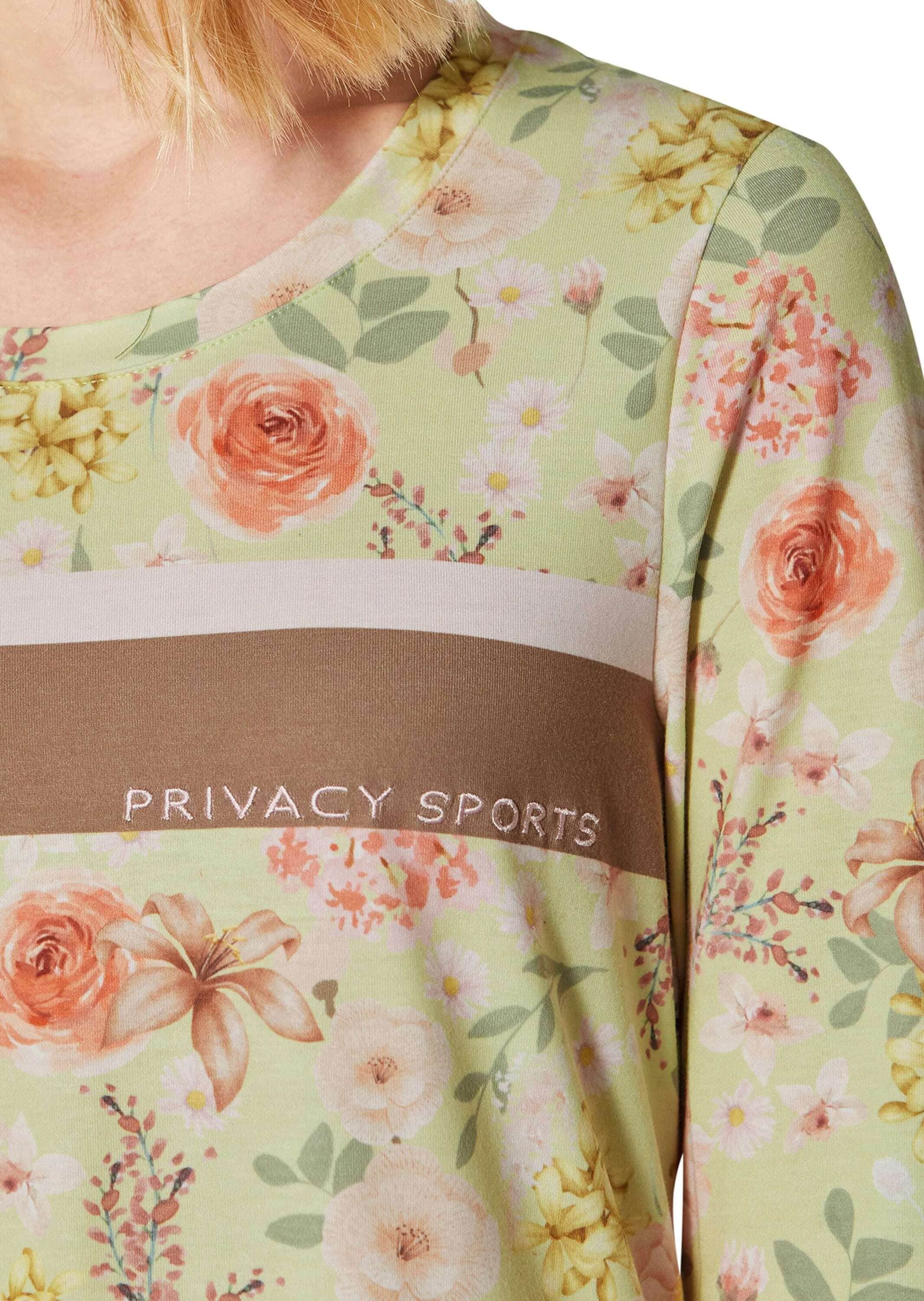 MADELEINE Kurzarmshirt »Shirt Shirt mit floralem Print und 3/4-Arm«