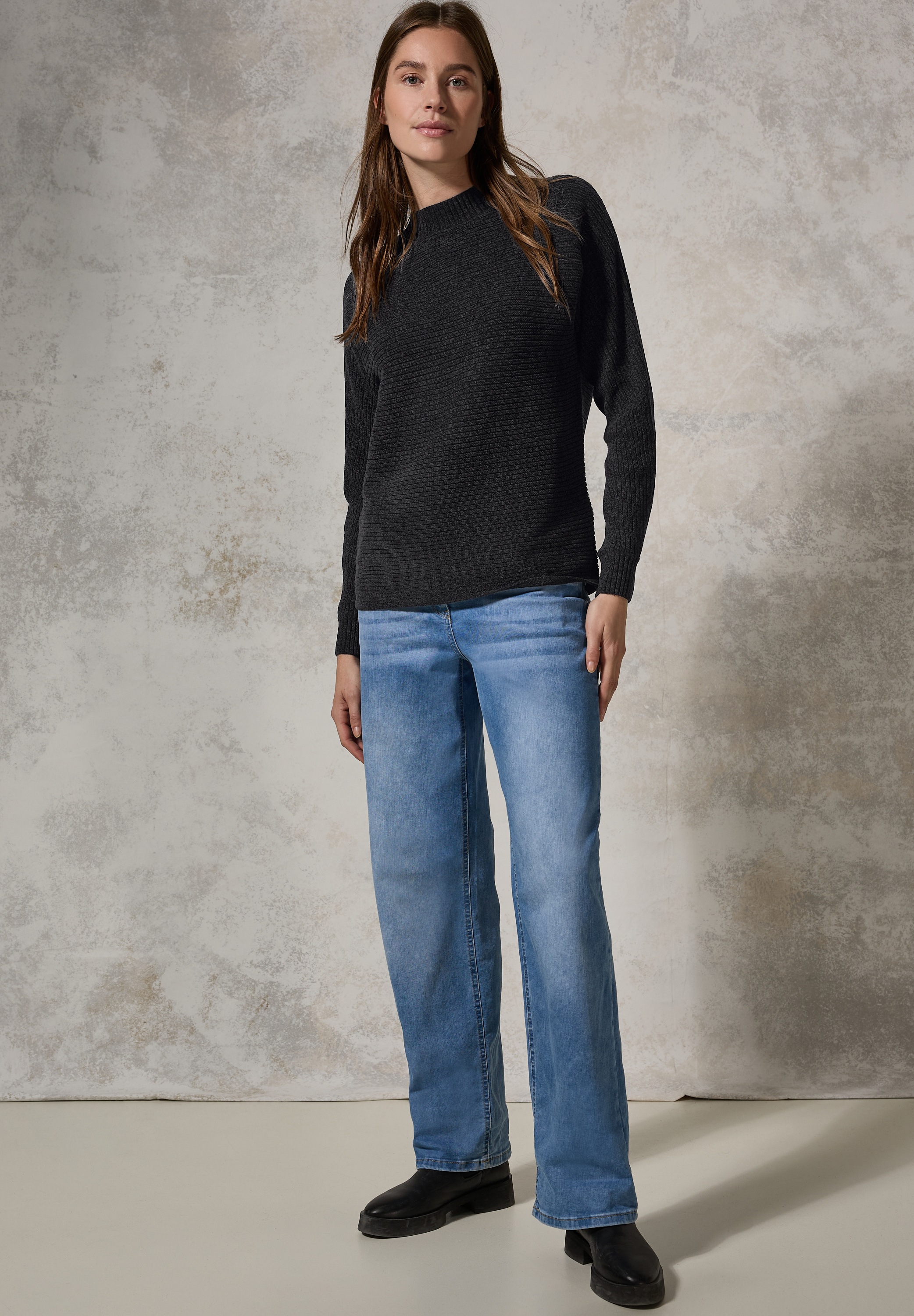 Cecil Stehkragenpullover, mit Turtleneck