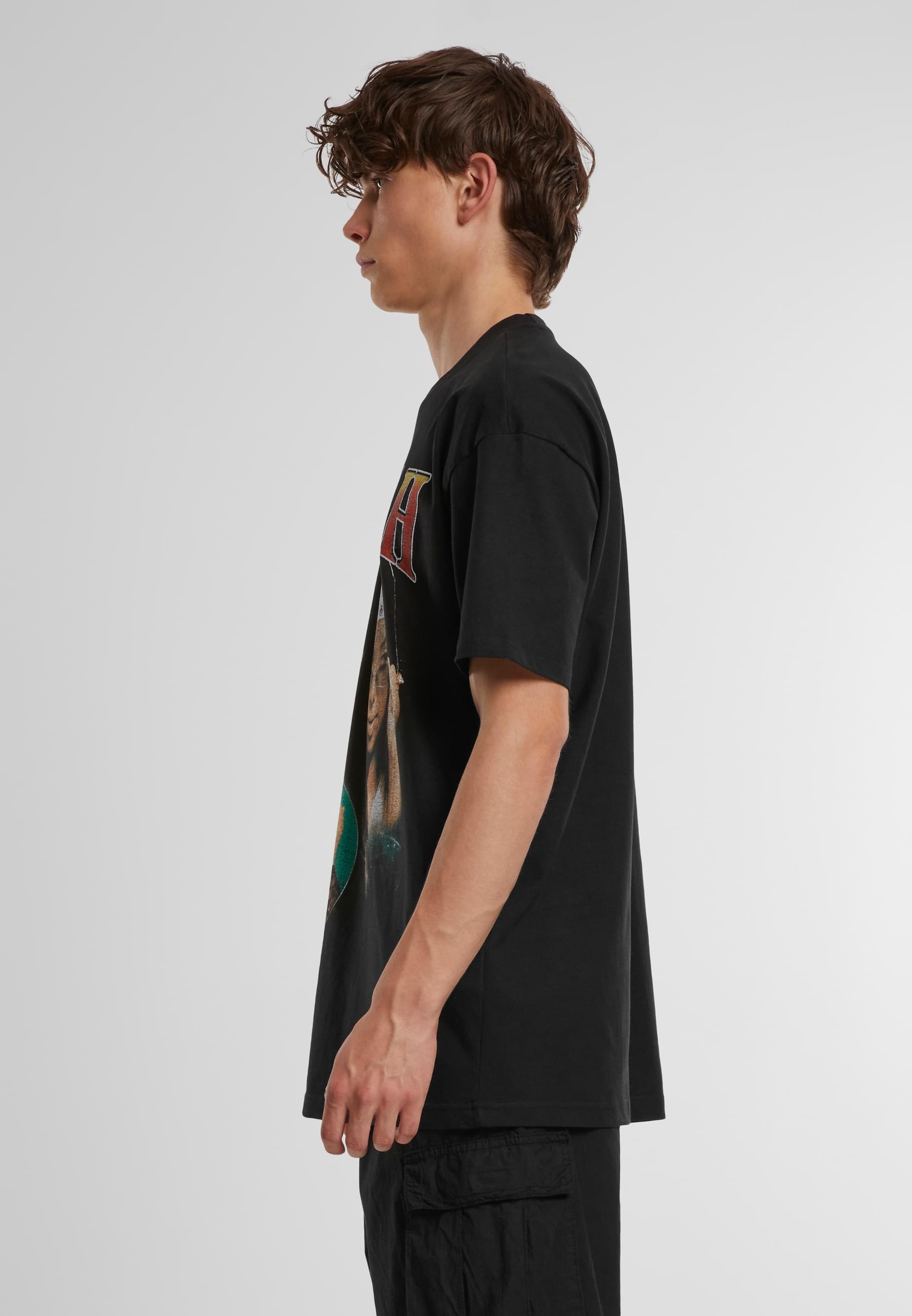 MisterTee T-Shirt »MisterTee Herren Aaliyah Retro Tee«, (1 tlg.)