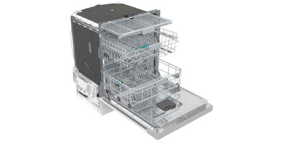 GORENJE teilintegrierbarer Geschirrspüler »GI 673B60«, GI 673B60, 9,6 l, 16 Maßgedecke, TotalDry autom. Türöffnung