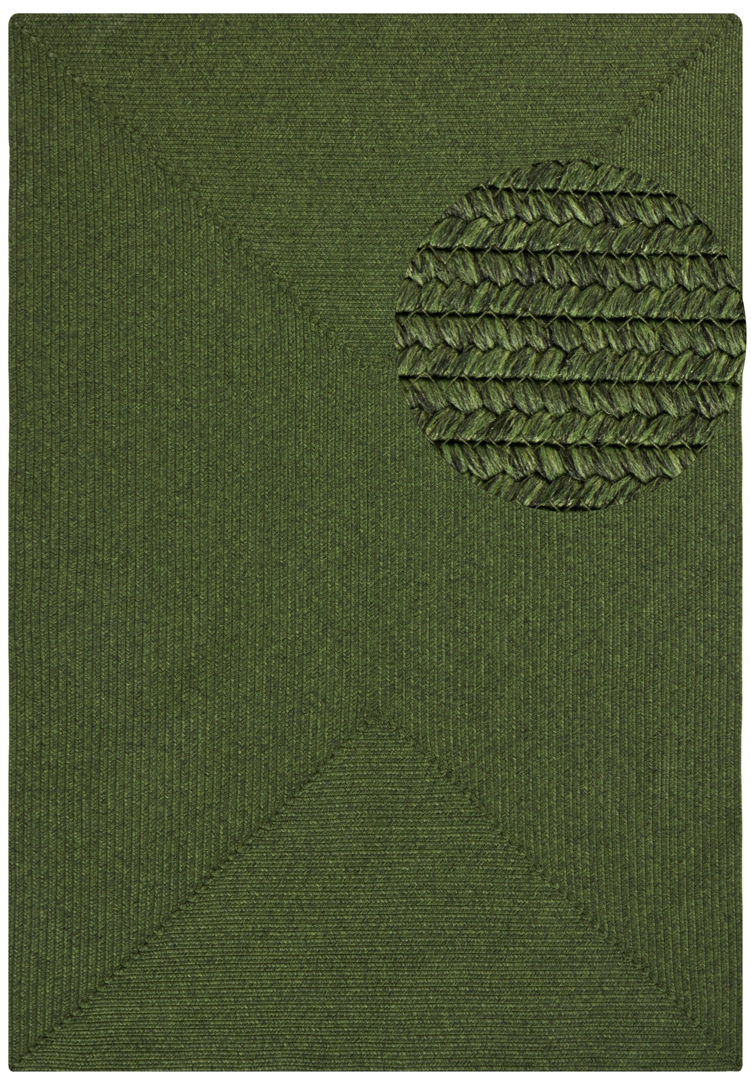 Thumbnail - HANSE Home Teppich "Trenzado" rechteckig 10 mm Höhe In- & Outdoor, Handmade-Look, Läufer, Wetterfest, Balkon, Wohnzimmer