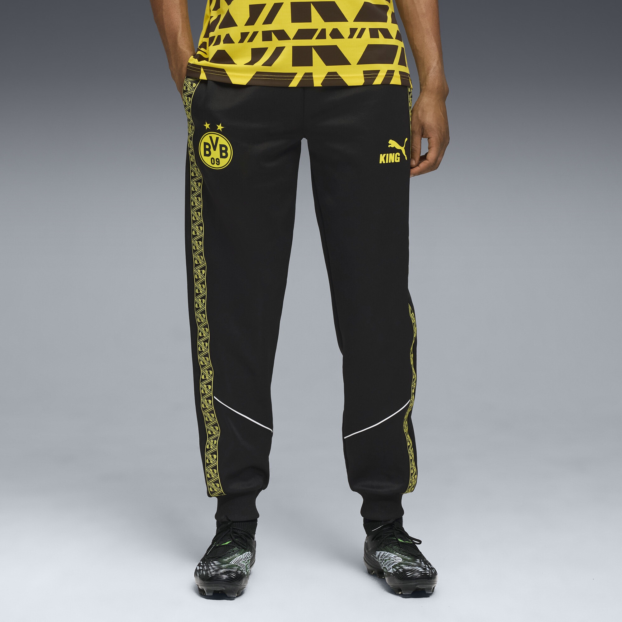 PUMA Sporthose "Borussia Dortmund KING Anthem Hose Herren" günstig online kaufen