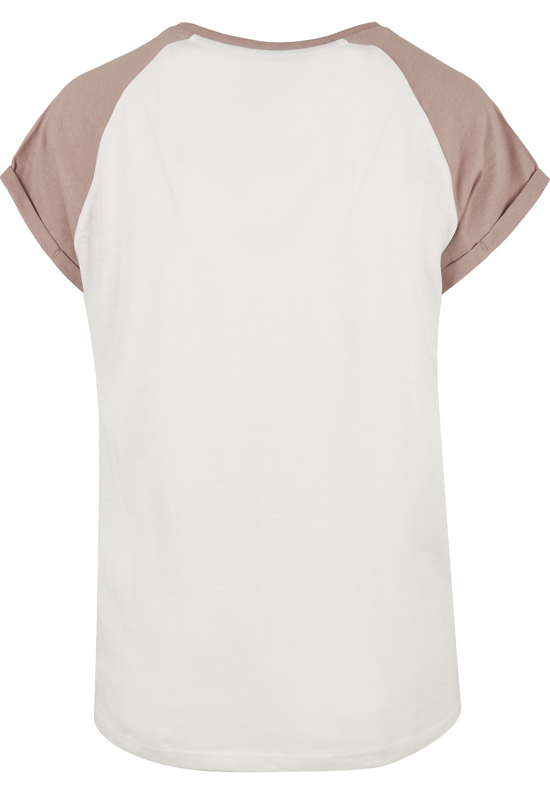 URBAN CLASSICS Kurzarmshirt "Urban Classics Damen Ladies Contrast Raglan Te günstig online kaufen