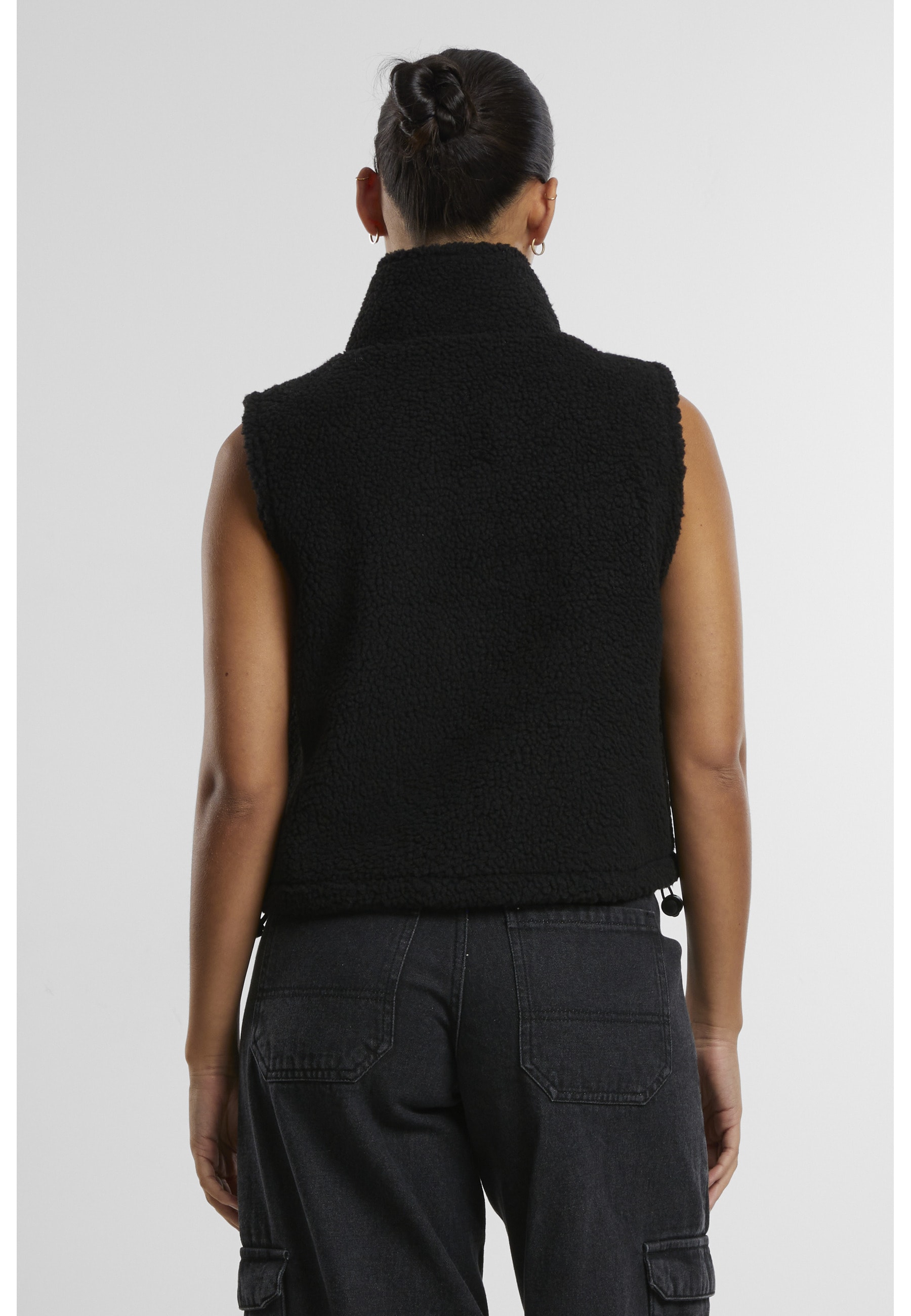 URBAN CLASSICS Steppweste »Urban Classics Ladies Short Sherpa Vest«